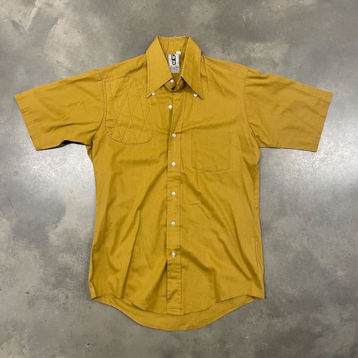 Vintage 70s Bob Allen Sportswear Hunting Clothes Mustard Yellow | Grailed