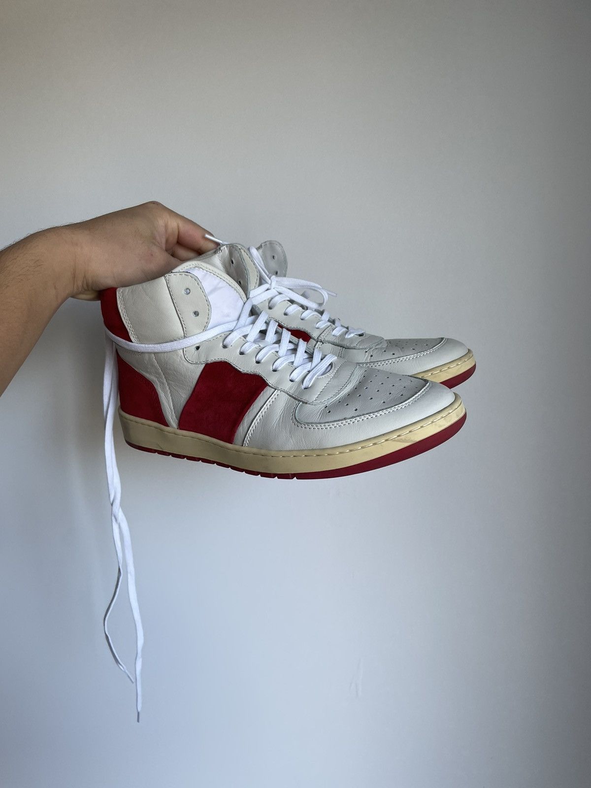 Collegium Collegium Pillar Destroyer High “Cherry Suede” Size US 9.5 / EU 42-43 - 2 Thumbnail