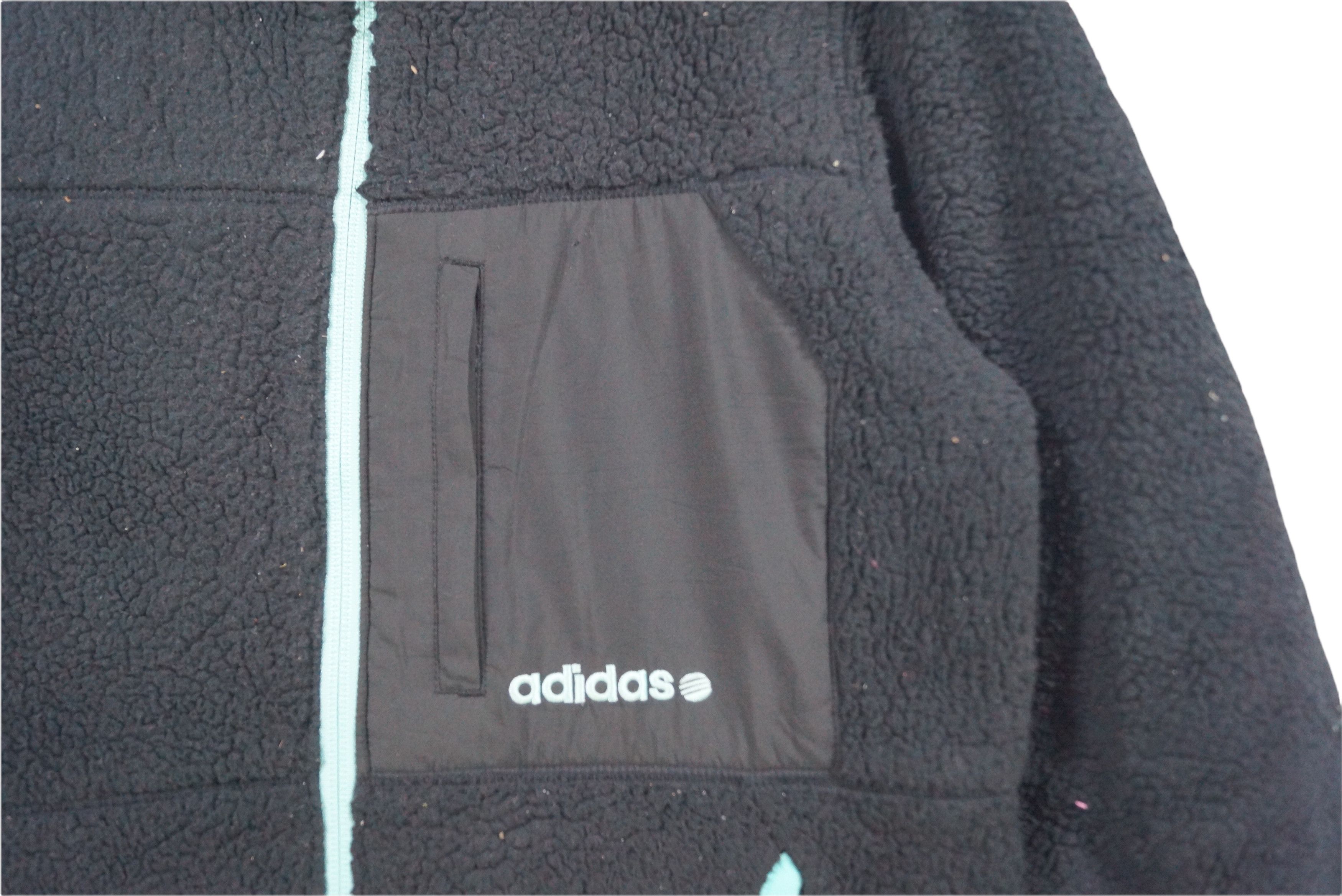 Adidas Rare!! Adidas Fleece Zipper Jacket Size US S / EU 44-46 / 1 - 2 Thumbnail