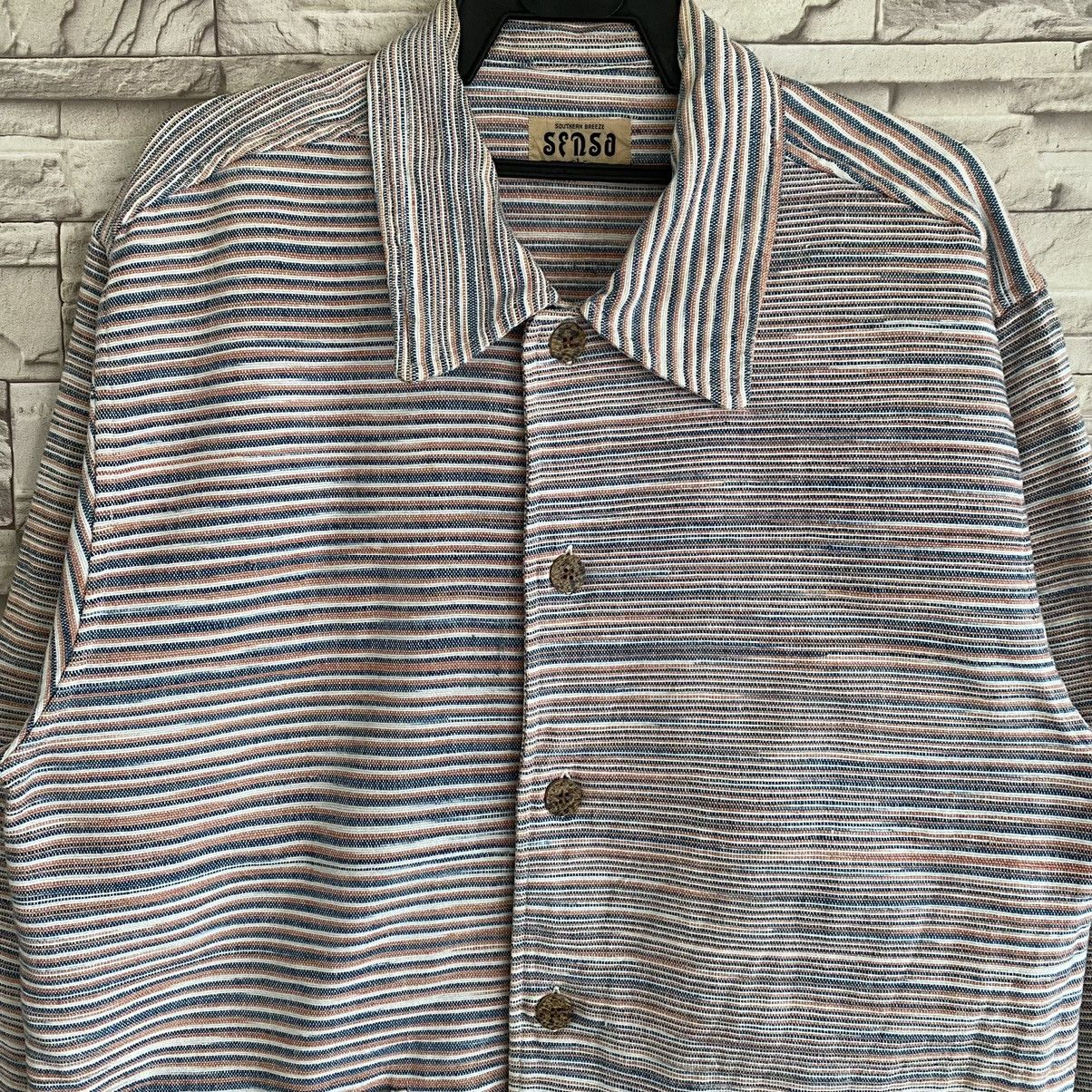 Japanese Brand Japanese Brand Sensa Canvas Chore Jacket Southen Breeze Size US L / EU 52-54 / 3 - 6 Thumbnail