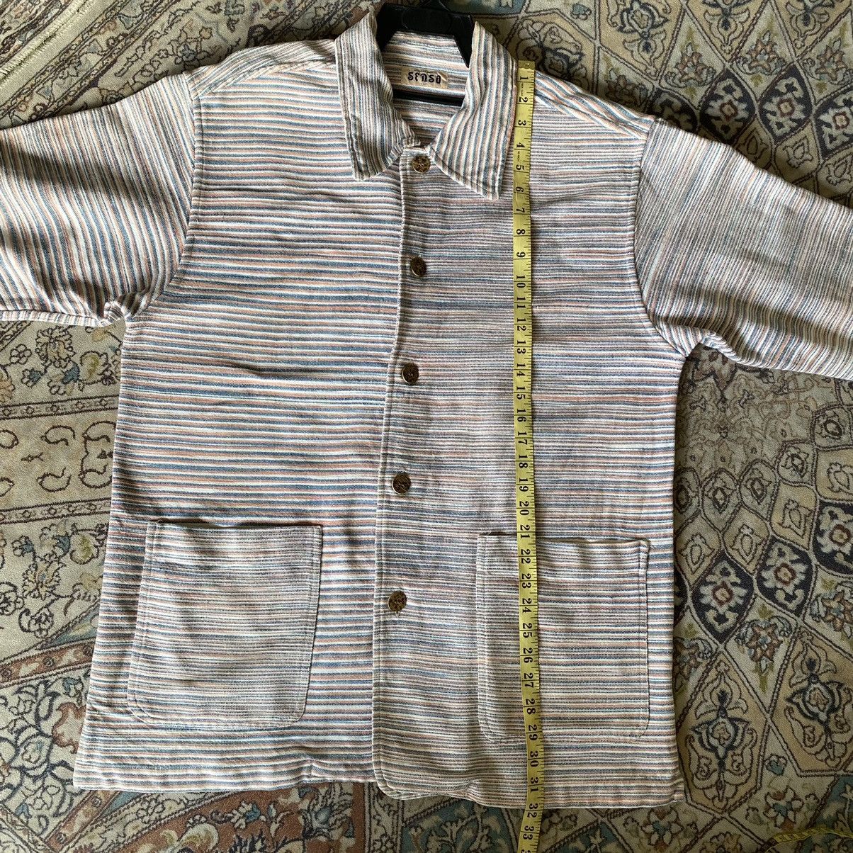 Japanese Brand Japanese Brand Sensa Canvas Chore Jacket Southen Breeze Size US L / EU 52-54 / 3 - 13 Thumbnail