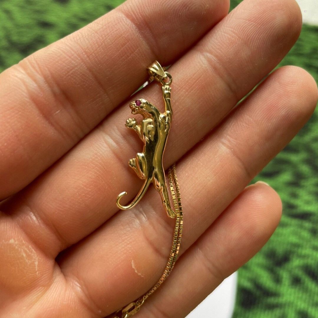 Supreme Supreme Panther Gold Pendant | Grailed