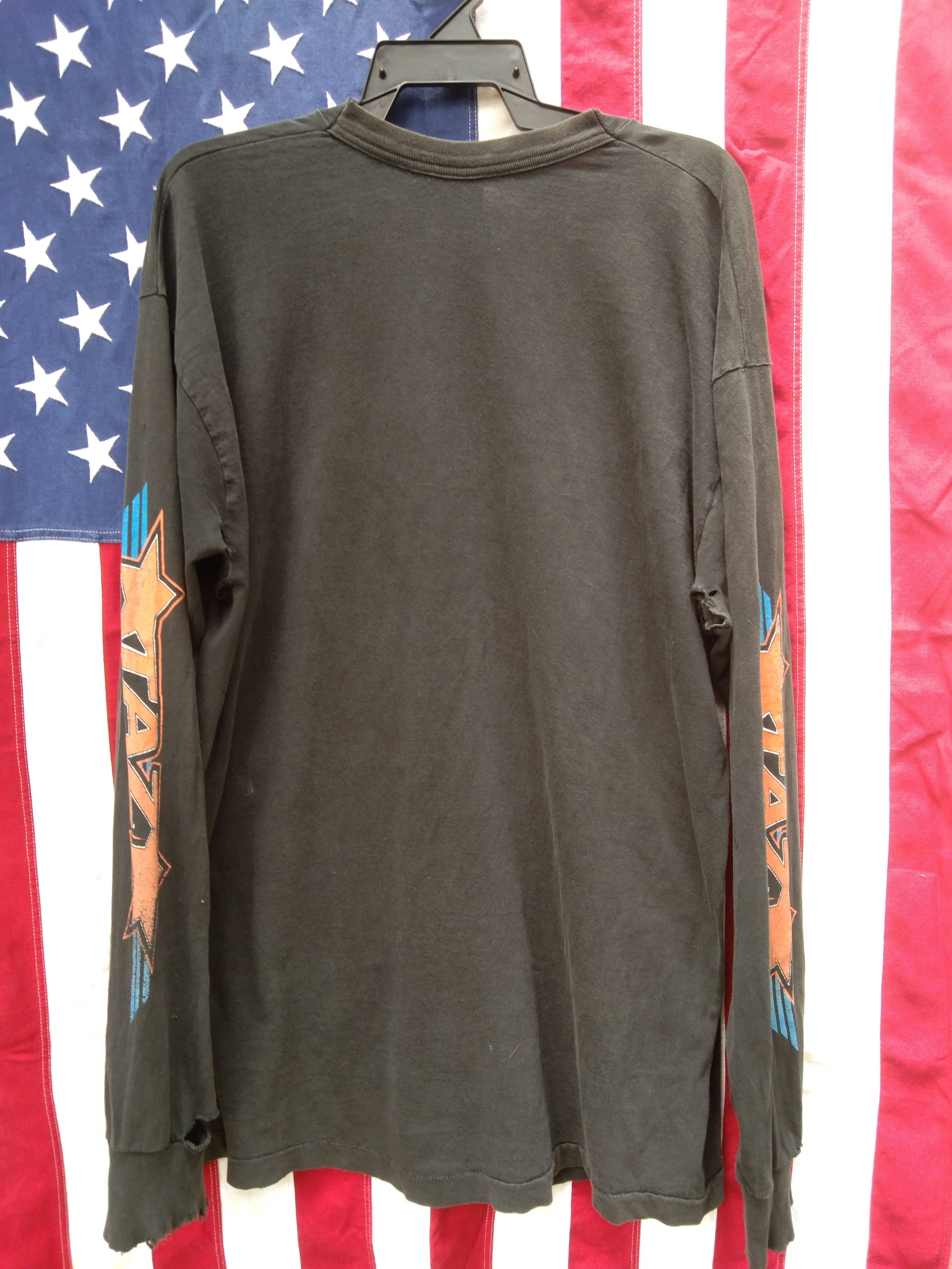 Vintage BRING ME TO LIFE🔥🔥VINTAGE TAZMANIA HEAVY USED & DISTRESS Size US XL / EU 56 / 4 - 3 Thumbnail