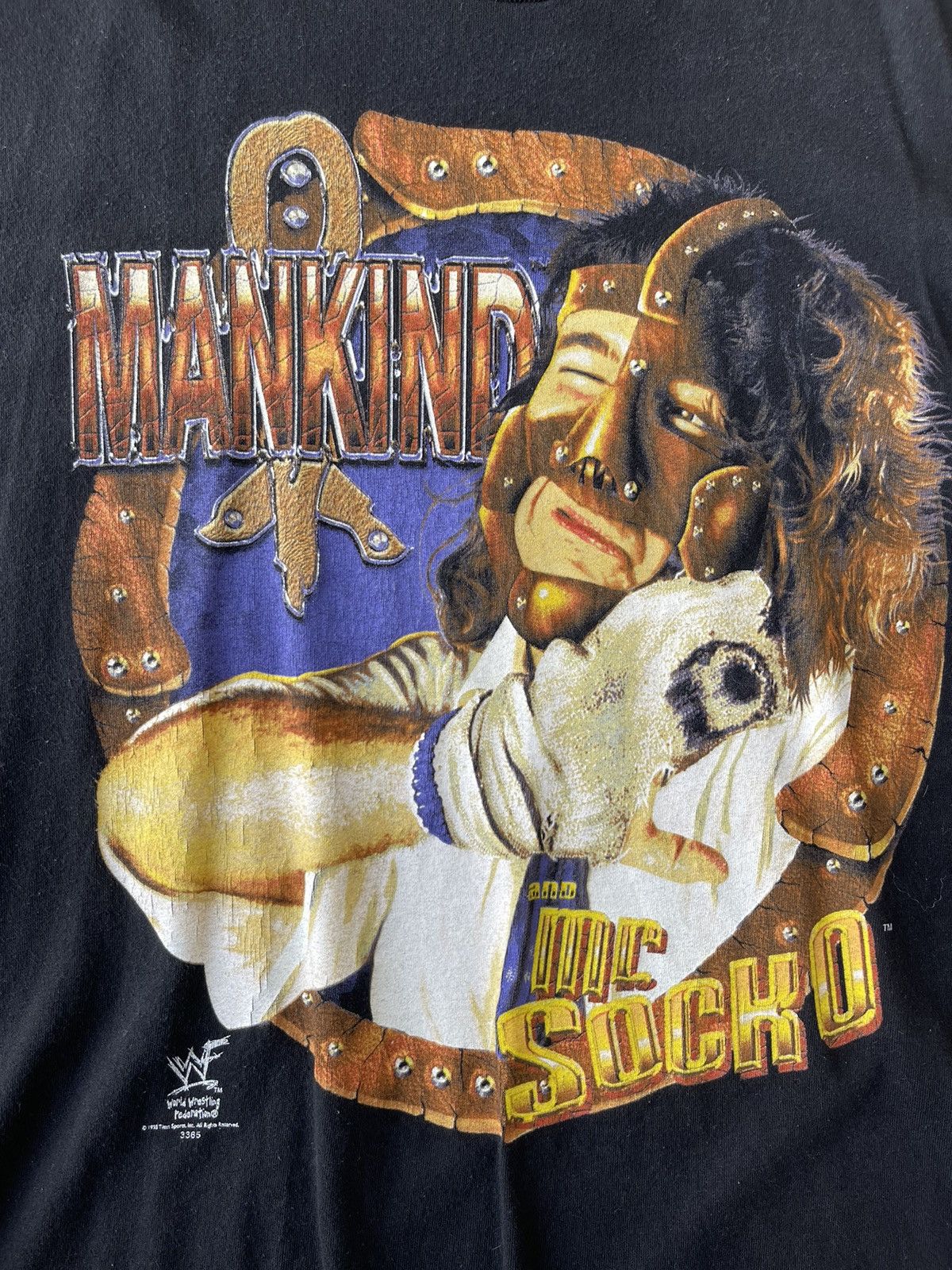 WWF Mankind Vintage deals Shirt