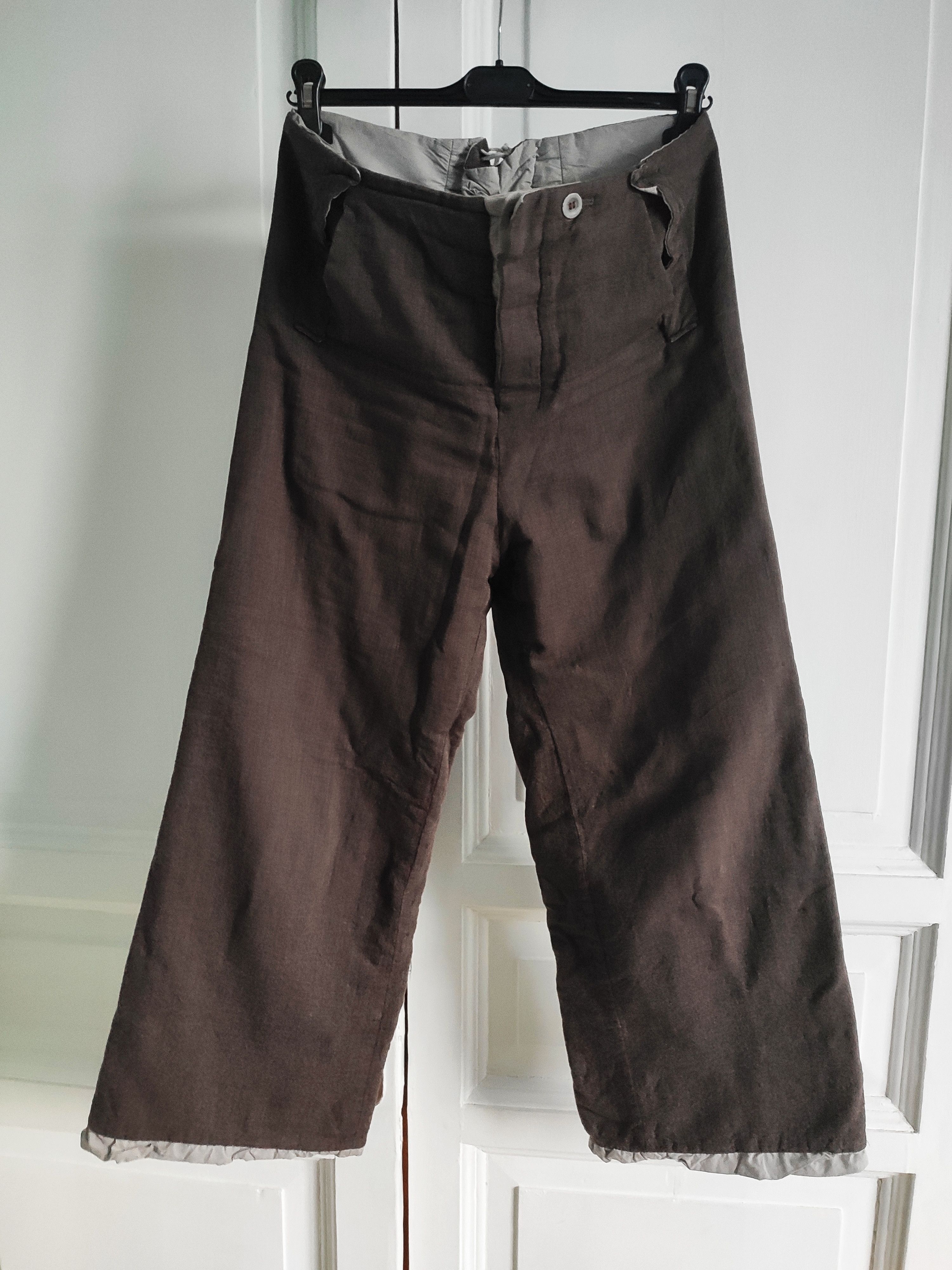 volga volga Reversible double layer pants.Like A1923 or Elena Dawson Size US 29 - 1 Thumbnail