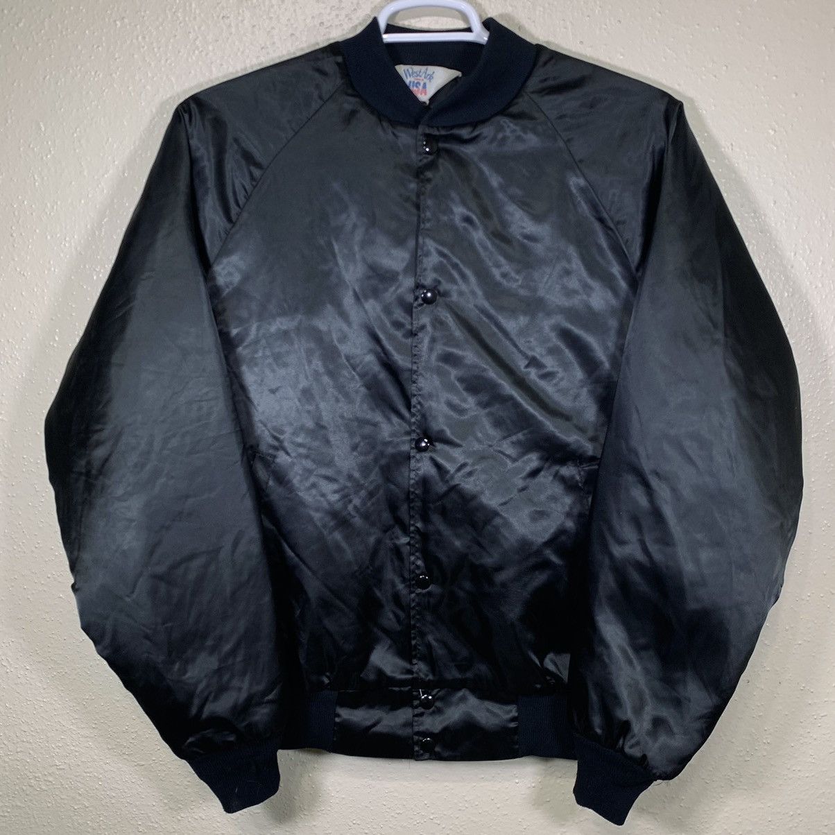 Vintage Vintage 80’s Satin Bomber Jacket | Grailed