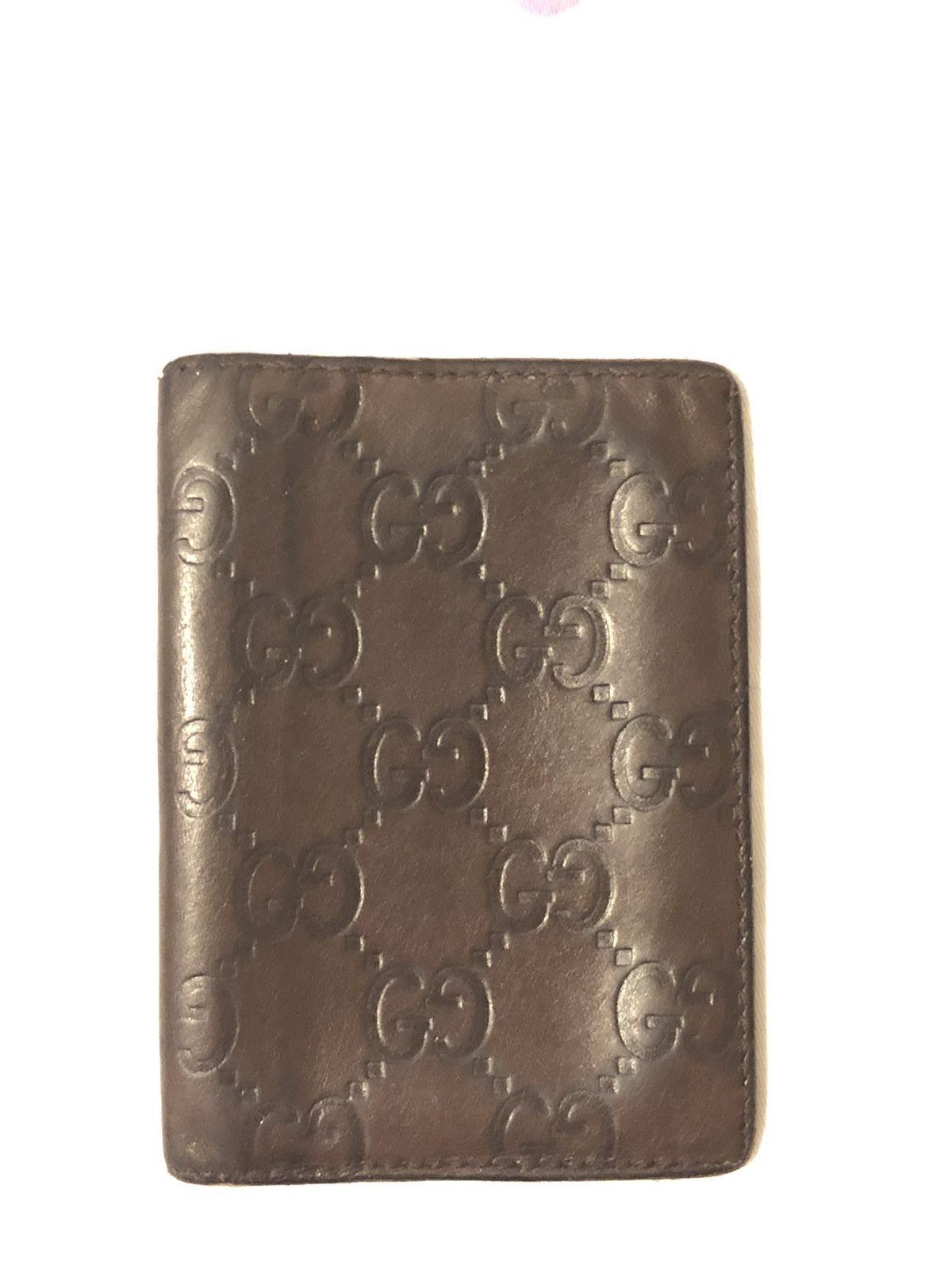 Gucci Gucci Brown Vintage Cardholder Size ONE SIZE - 1 Thumbnail