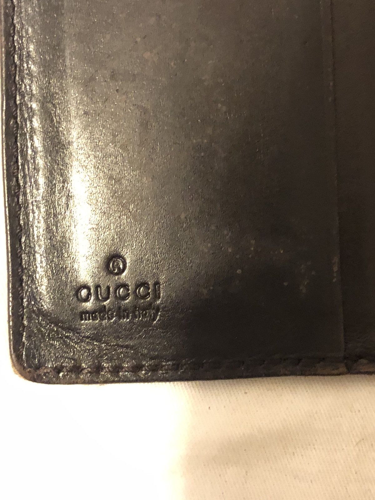 Gucci Gucci Brown Vintage Cardholder Size ONE SIZE - 3 Thumbnail