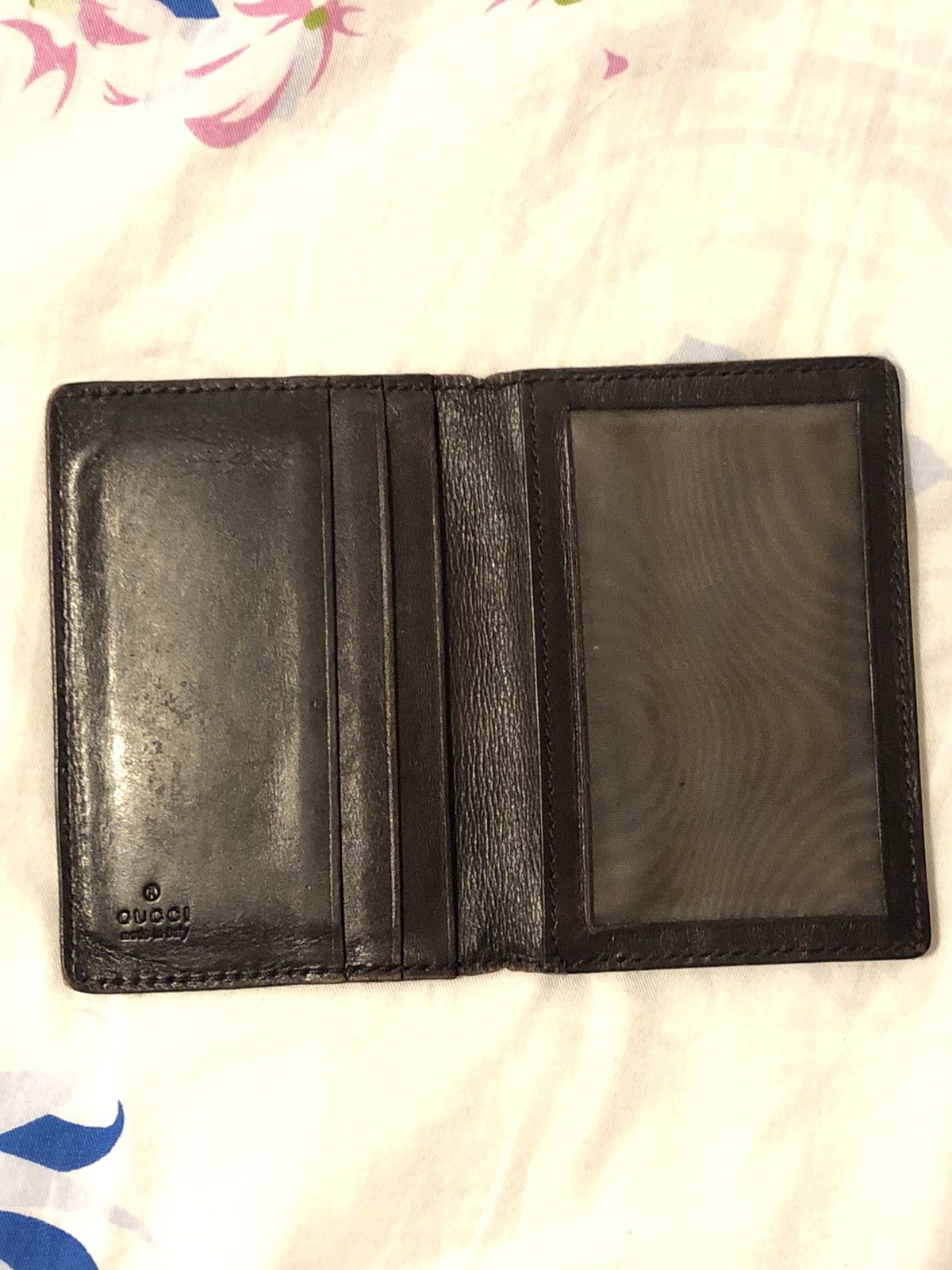 Gucci Gucci Brown Vintage Cardholder Size ONE SIZE - 4 Thumbnail