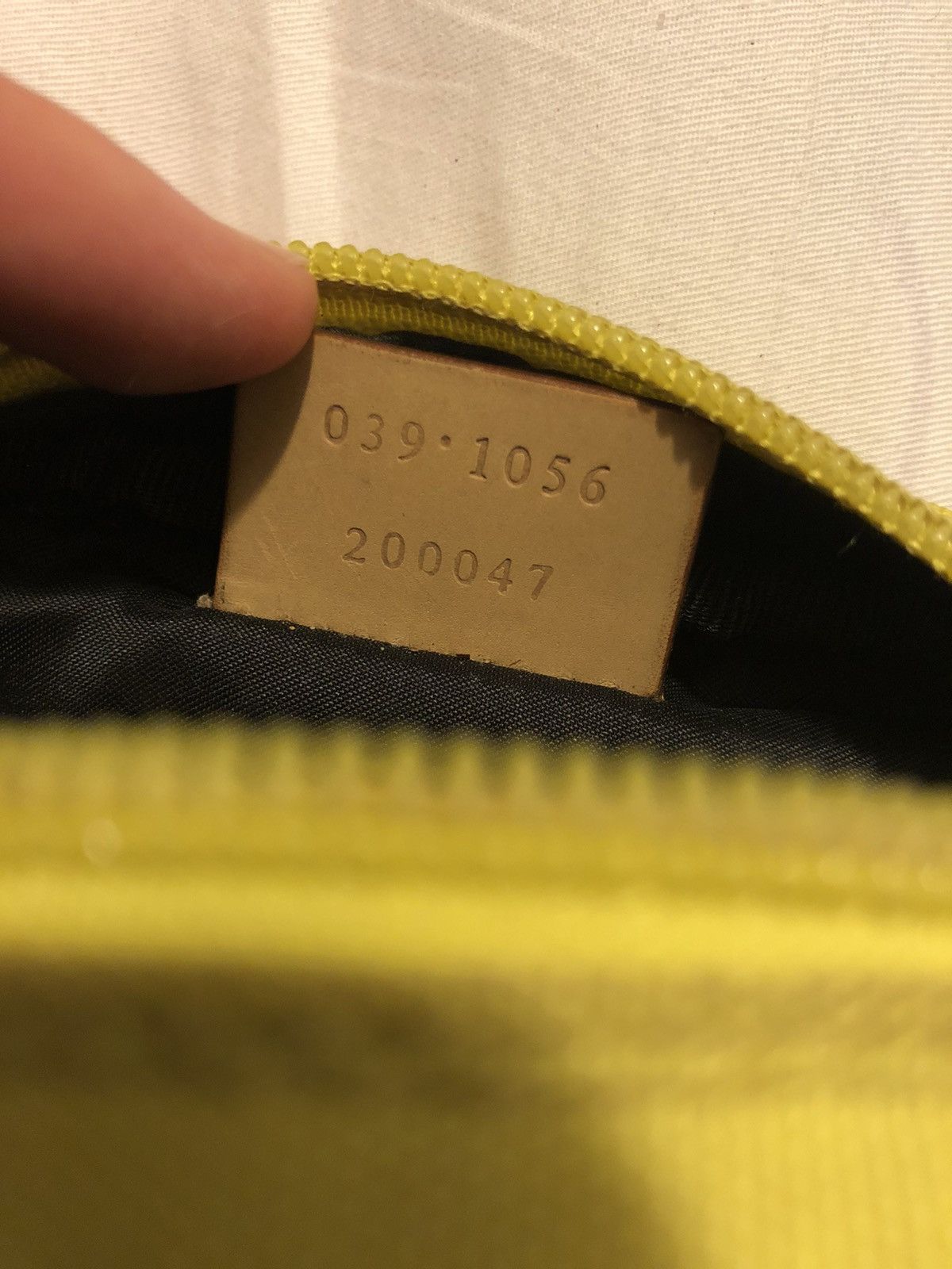 Gucci Gucci Yellow Small Pouch Size ONE SIZE - 17 Thumbnail