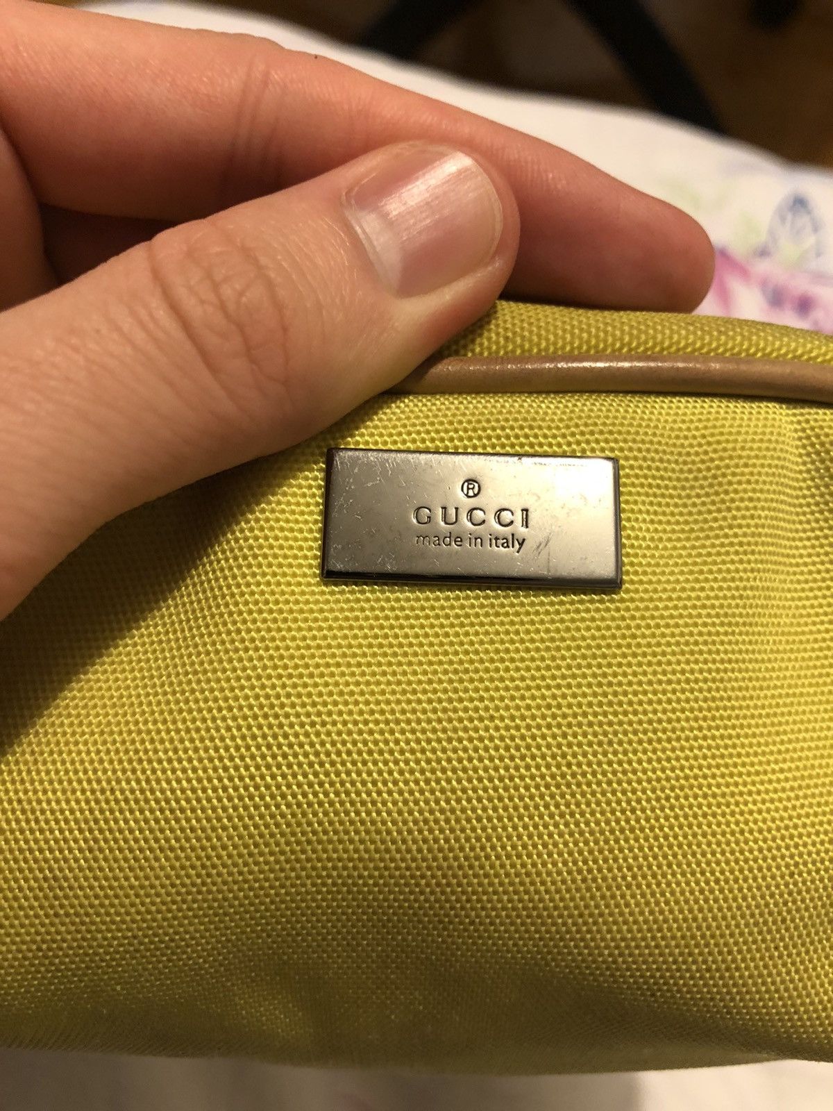 Gucci Gucci Yellow Small Pouch Size ONE SIZE - 13 Thumbnail