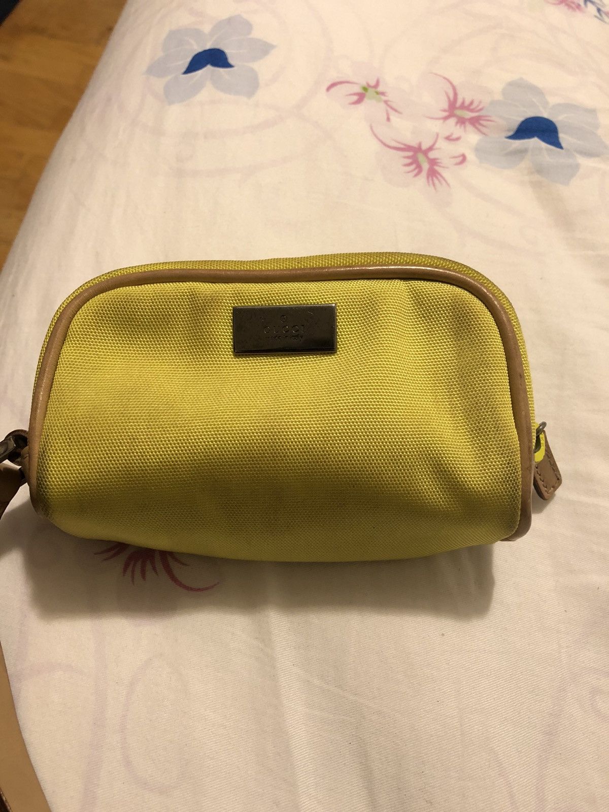 Gucci Gucci Yellow Small Pouch Size ONE SIZE - 1 Thumbnail