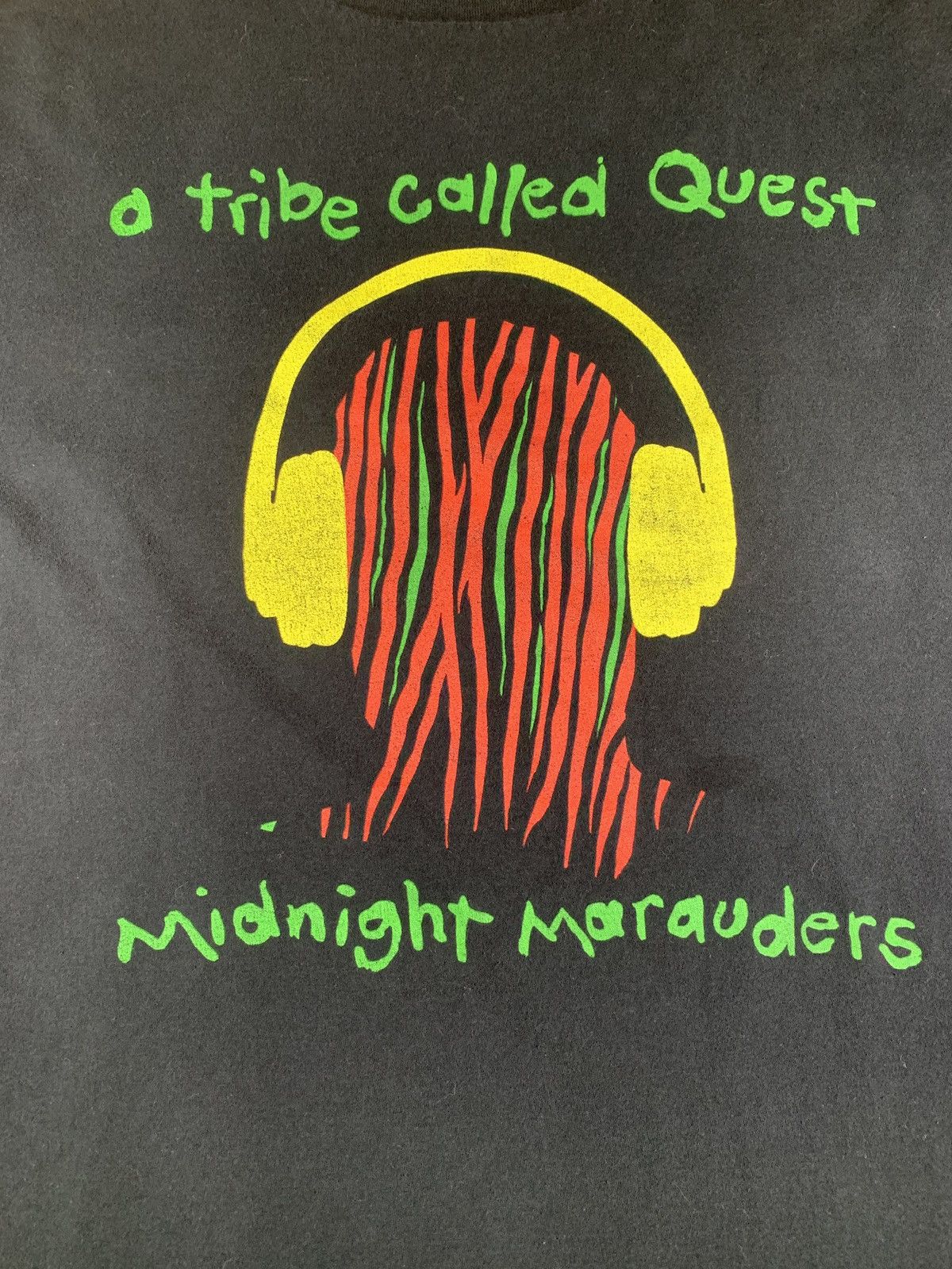Band Tees × Rap Tees × Vintage A Tribe Called Quest Midnight Marauders Album Rap T Shirt Size US M / EU 48-50 / 2 - 2 Thumbnail