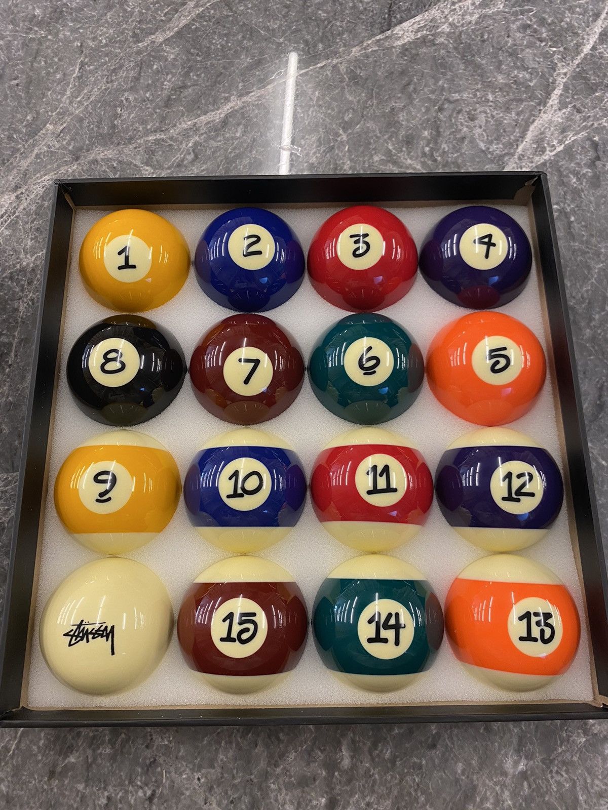 Stussy Stussy billiard balls set Grailed