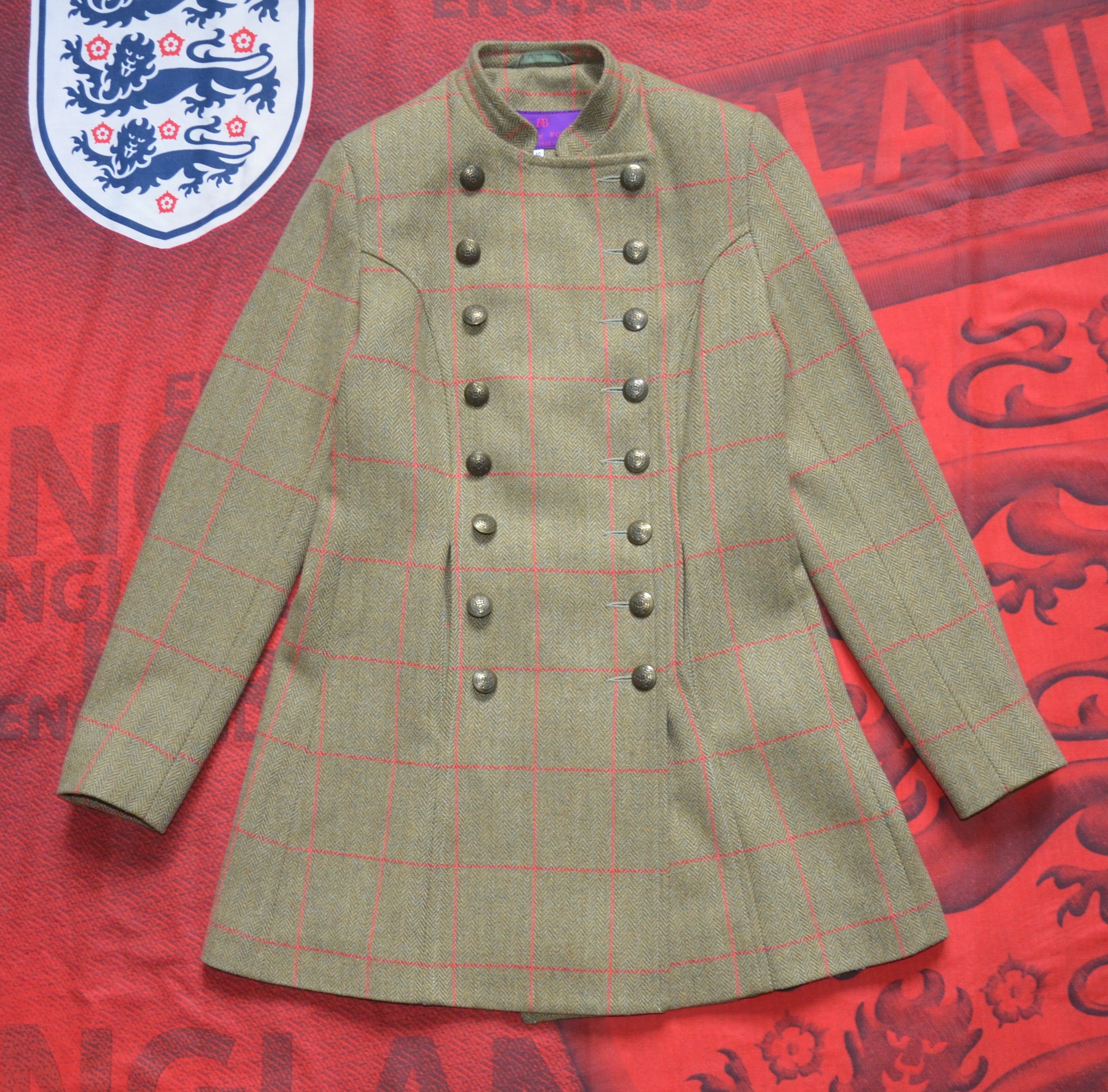 Other Beaver of Bolton Women Double Breasted Military JacketSkirt Size US S / EU 44-46 / 1 - 2 Thumbnail