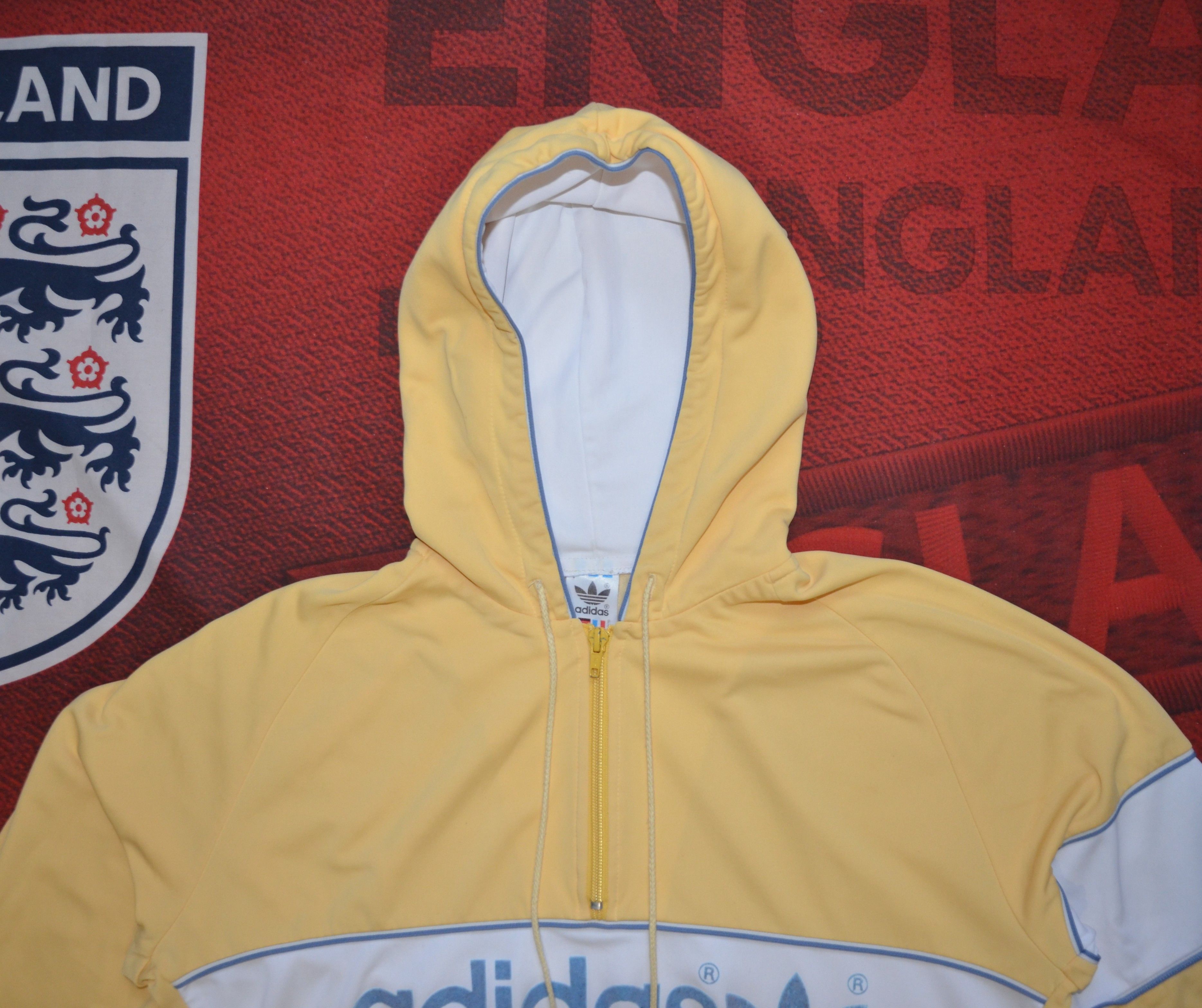 Adidas Vintage 80s Adidas Women Tracksuit Hoodie SizeL WestGermany Size 42L - 3 Thumbnail