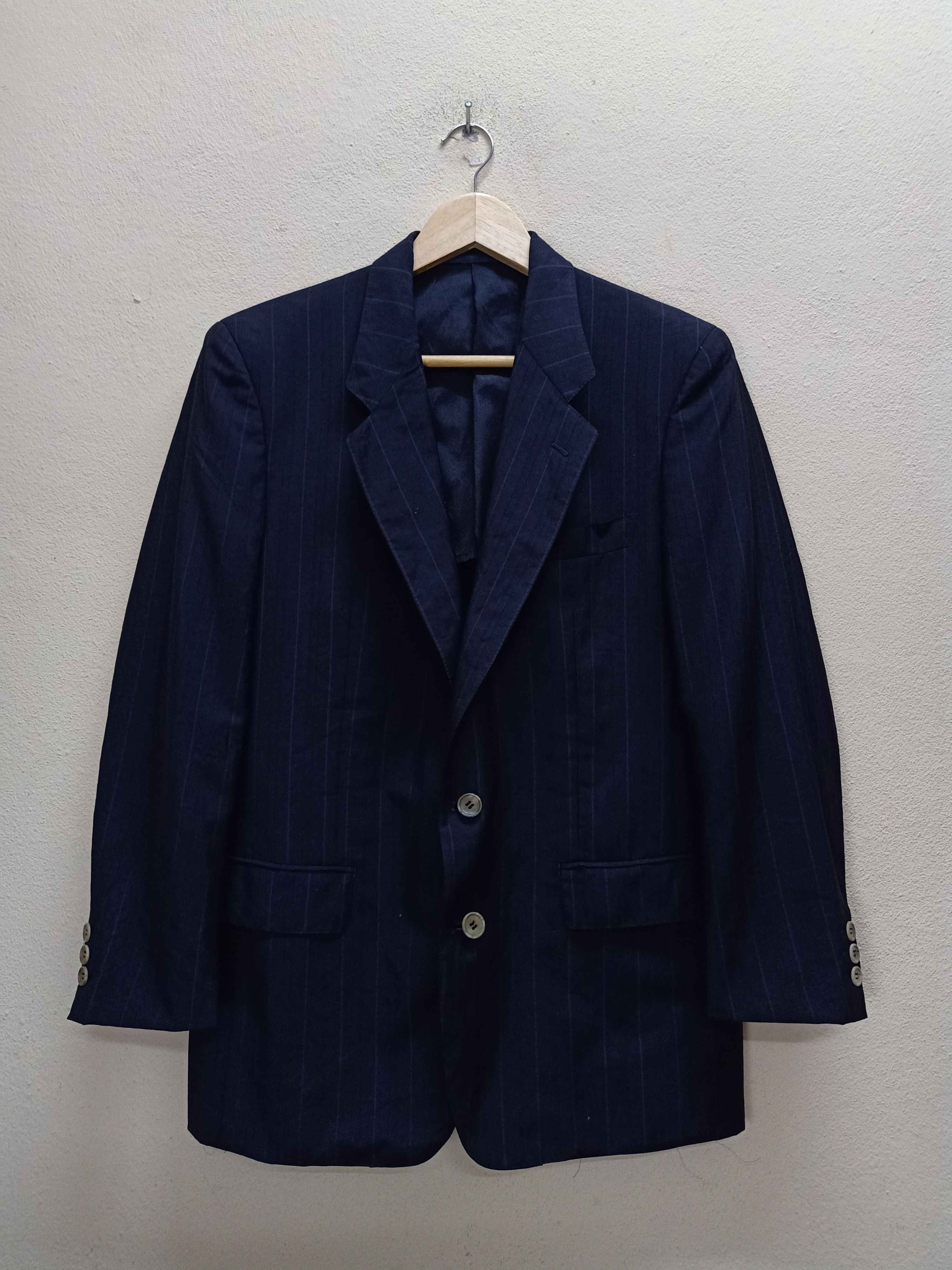 JEAN LOUIS SCHERRER Homme Paris Tokyo Black Stripes Blazers