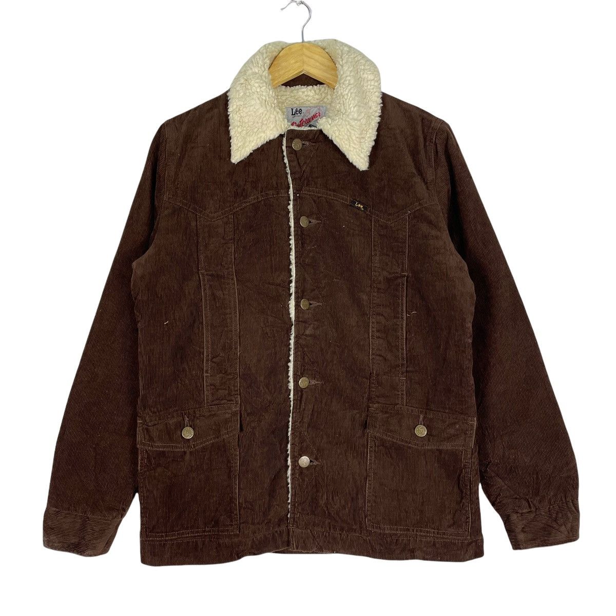 LEE RIDER Sherpa Corduroy Button Jacket - Main Image