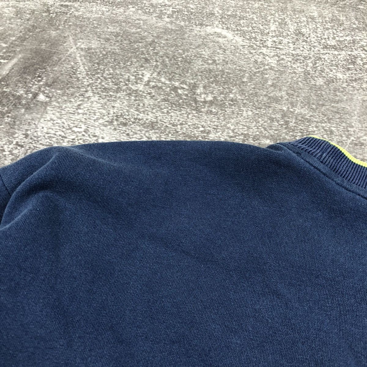Adidas Vintage Adidas Blue Sweatshirt Big logo Size US L / EU 52-54 / 3 - 12 Thumbnail