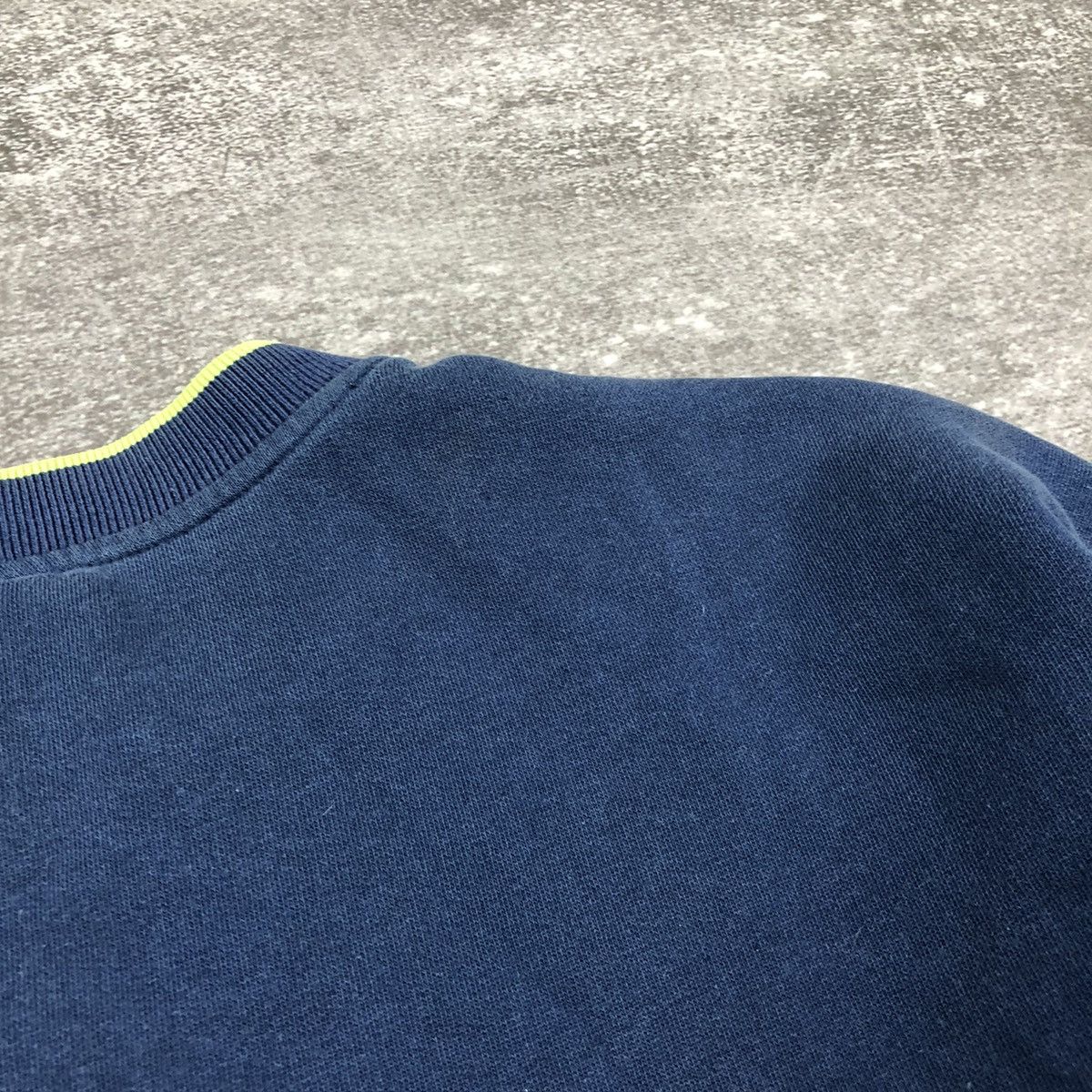 Adidas Vintage Adidas Blue Sweatshirt Big logo Size US L / EU 52-54 / 3 - 11 Thumbnail