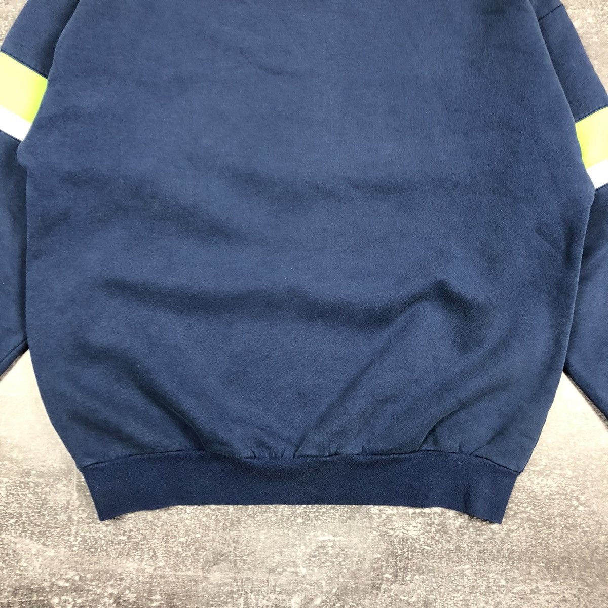 Adidas Vintage Adidas Blue Sweatshirt Big logo Size US L / EU 52-54 / 3 - 6 Thumbnail