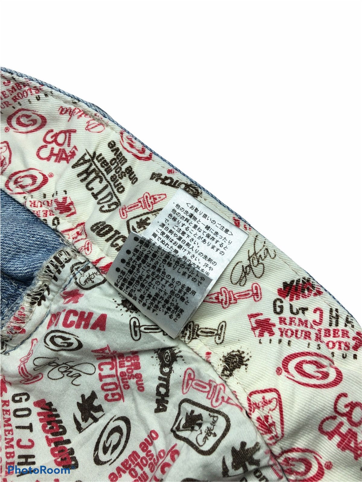 Gotcha GOTCHA Buckle Back Distressed Patches Denim Size US 34 / EU 50 - 7 Thumbnail