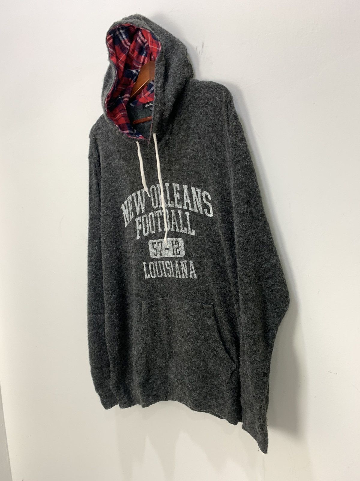 Designer × Sports Specialties MINDGAMES NEW ORLEANS LOUISIANA Mohair Hoodie Sweater Jacket Size L / US 10 / IT 46 - 7 Thumbnail