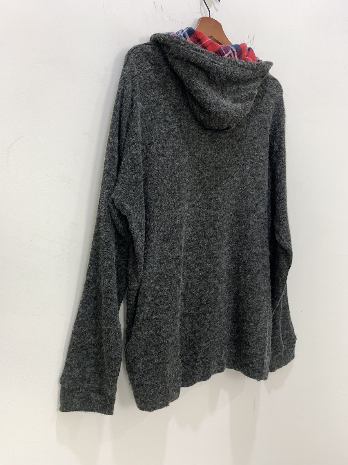 Designer × Sports Specialties MINDGAMES NEW ORLEANS LOUISIANA Mohair Hoodie Sweater Jacket Size L / US 10 / IT 46 - 15 Thumbnail