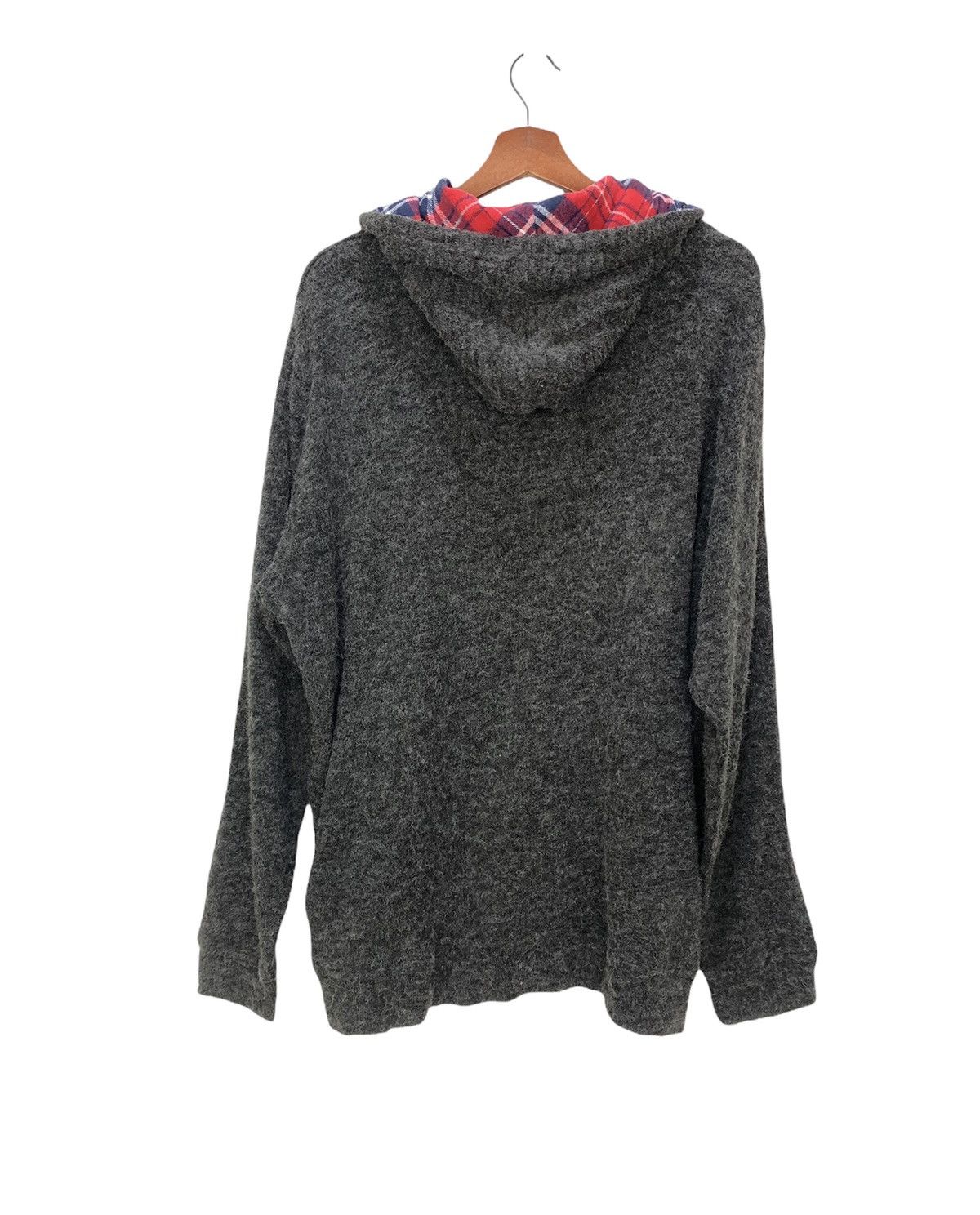 Designer × Sports Specialties MINDGAMES NEW ORLEANS LOUISIANA Mohair Hoodie Sweater Jacket Size L / US 10 / IT 46 - 3 Thumbnail