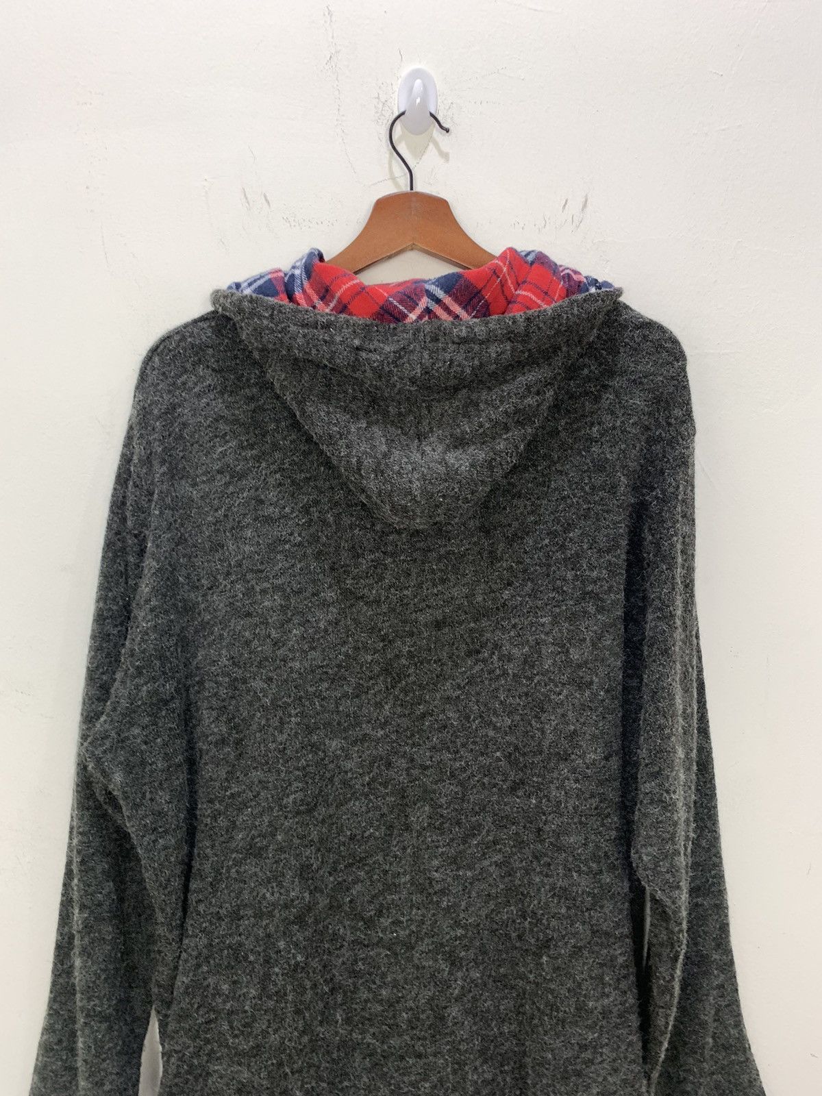 Designer × Sports Specialties MINDGAMES NEW ORLEANS LOUISIANA Mohair Hoodie Sweater Jacket Size L / US 10 / IT 46 - 13 Thumbnail