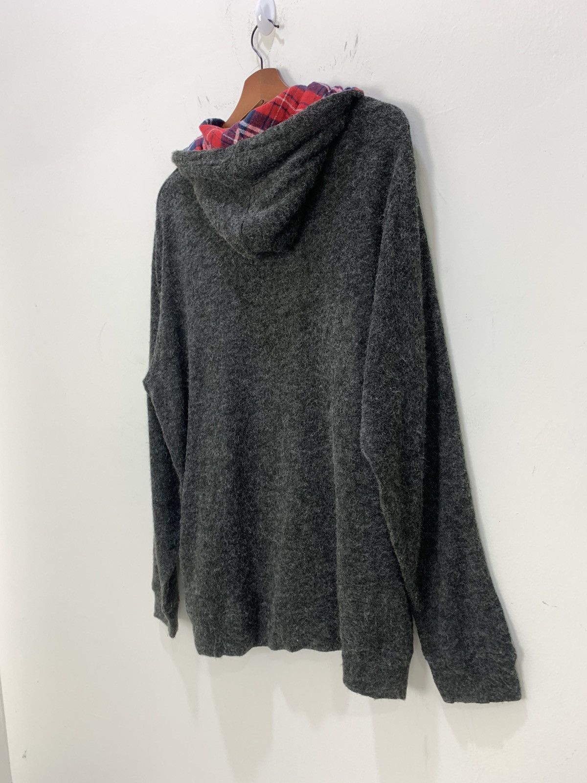Designer × Sports Specialties MINDGAMES NEW ORLEANS LOUISIANA Mohair Hoodie Sweater Jacket Size L / US 10 / IT 46 - 16 Thumbnail