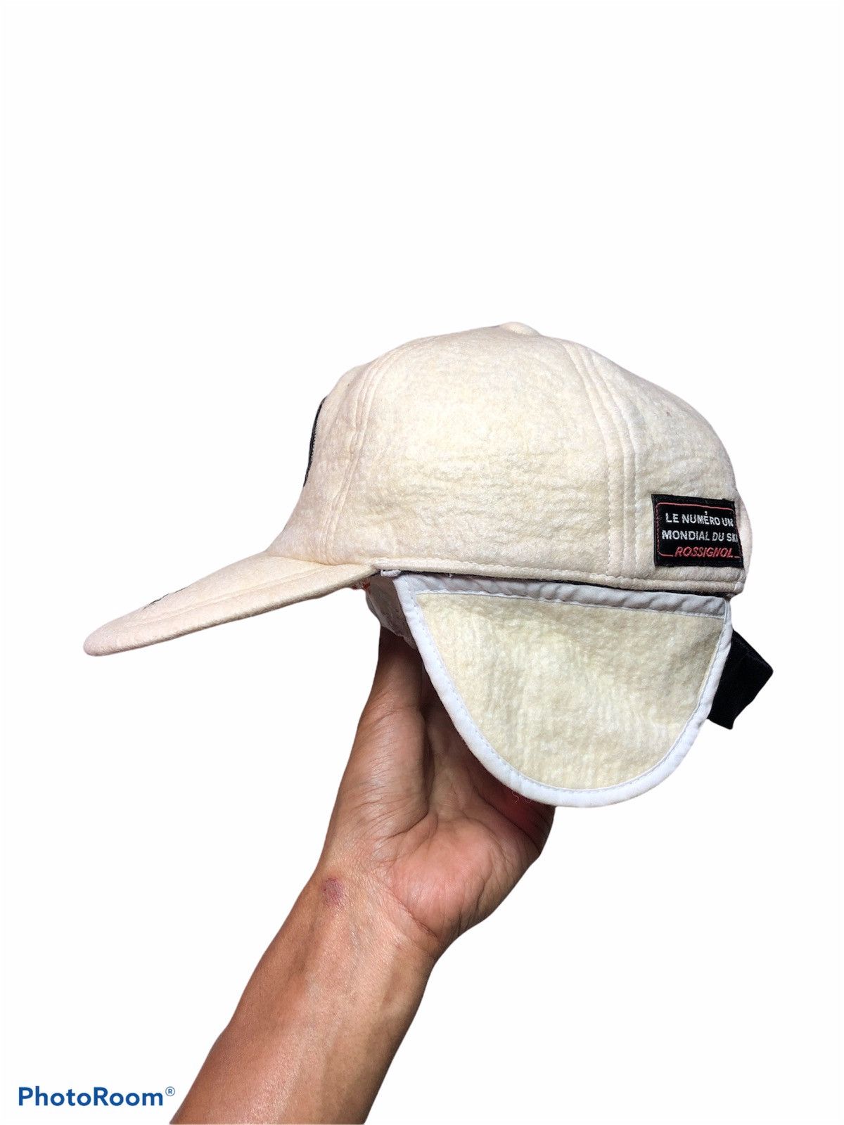 Other VINTAGE ROSSIGNOL Ear Flap Adjustble Cap Size ONE SIZE - 3 Thumbnail