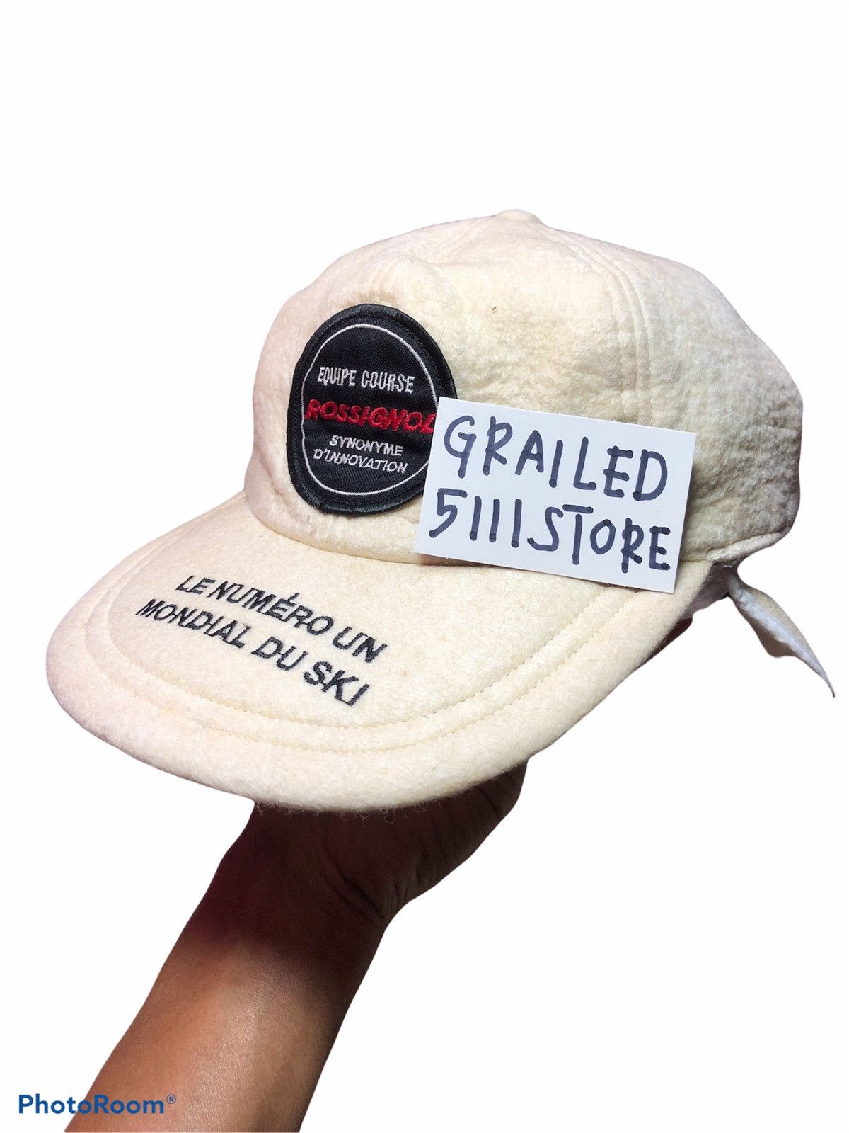 Other VINTAGE ROSSIGNOL Ear Flap Adjustble Cap Size ONE SIZE - 1 Thumbnail