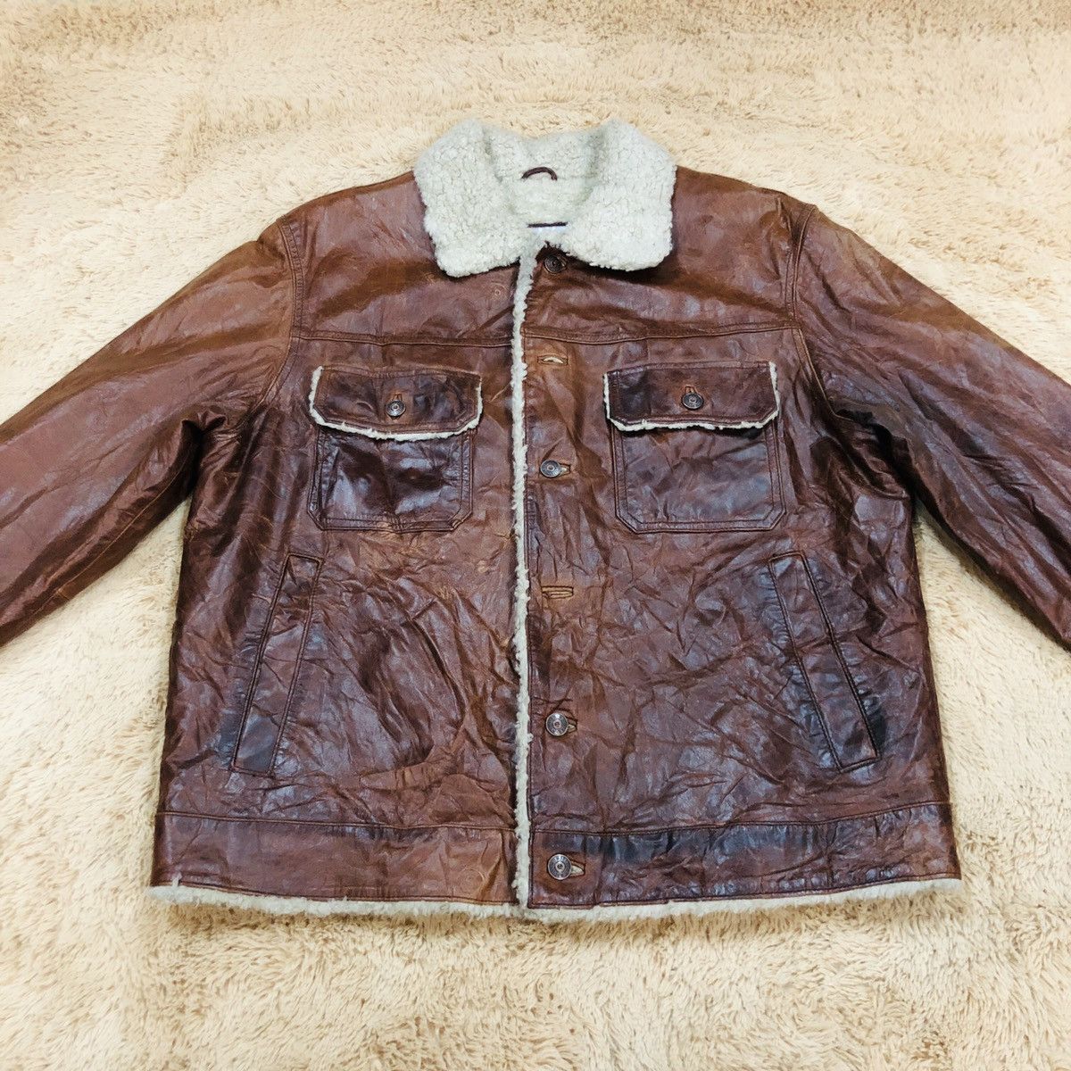 Leather Jacket × M Julian × Wilsons Leather Wilson Leather M