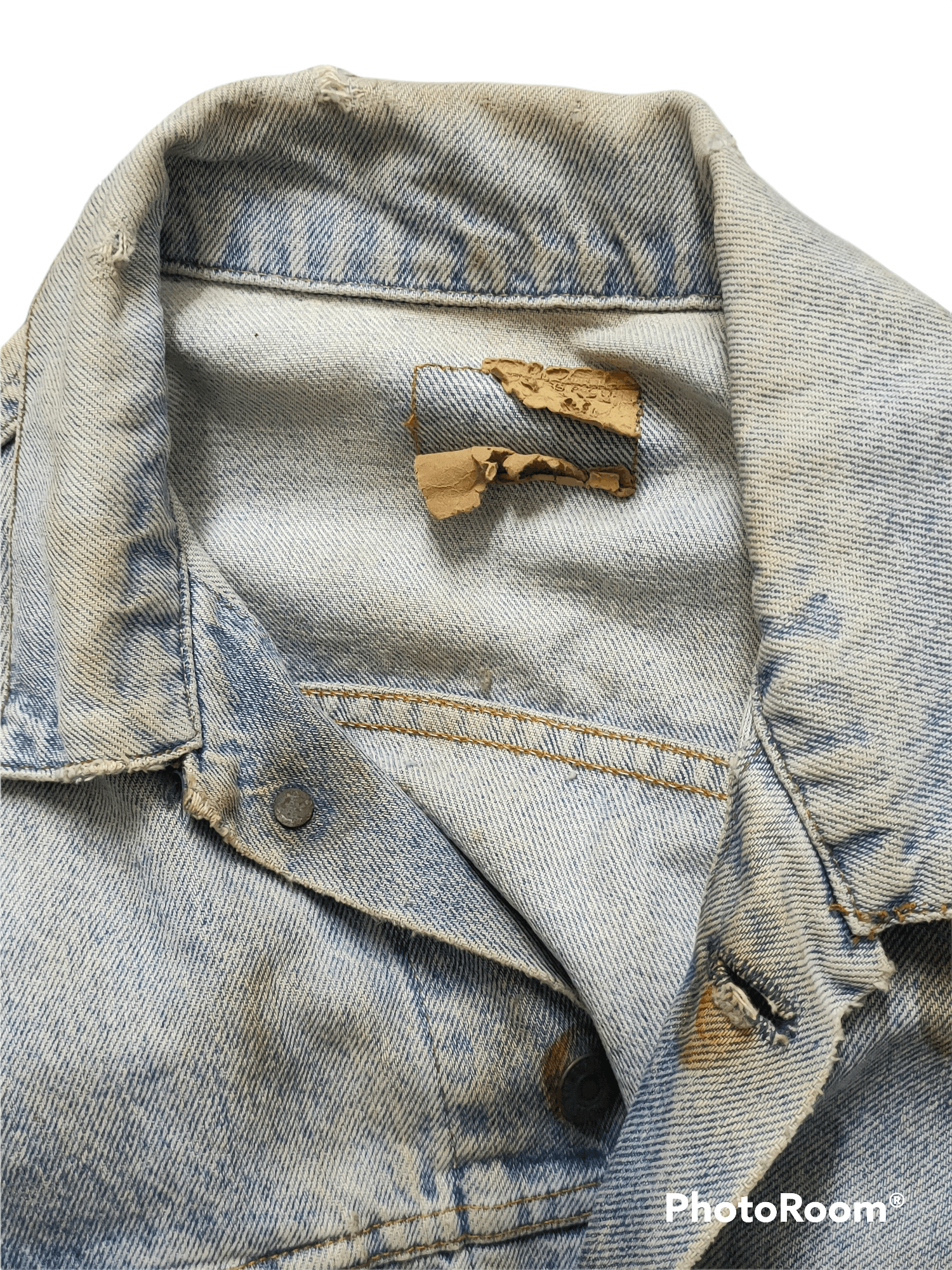Levi's Rare 🔥🔥 vintage 90s Levi's trucker jacket denim jeans Size US L / EU 52-54 / 3 - 4 Thumbnail