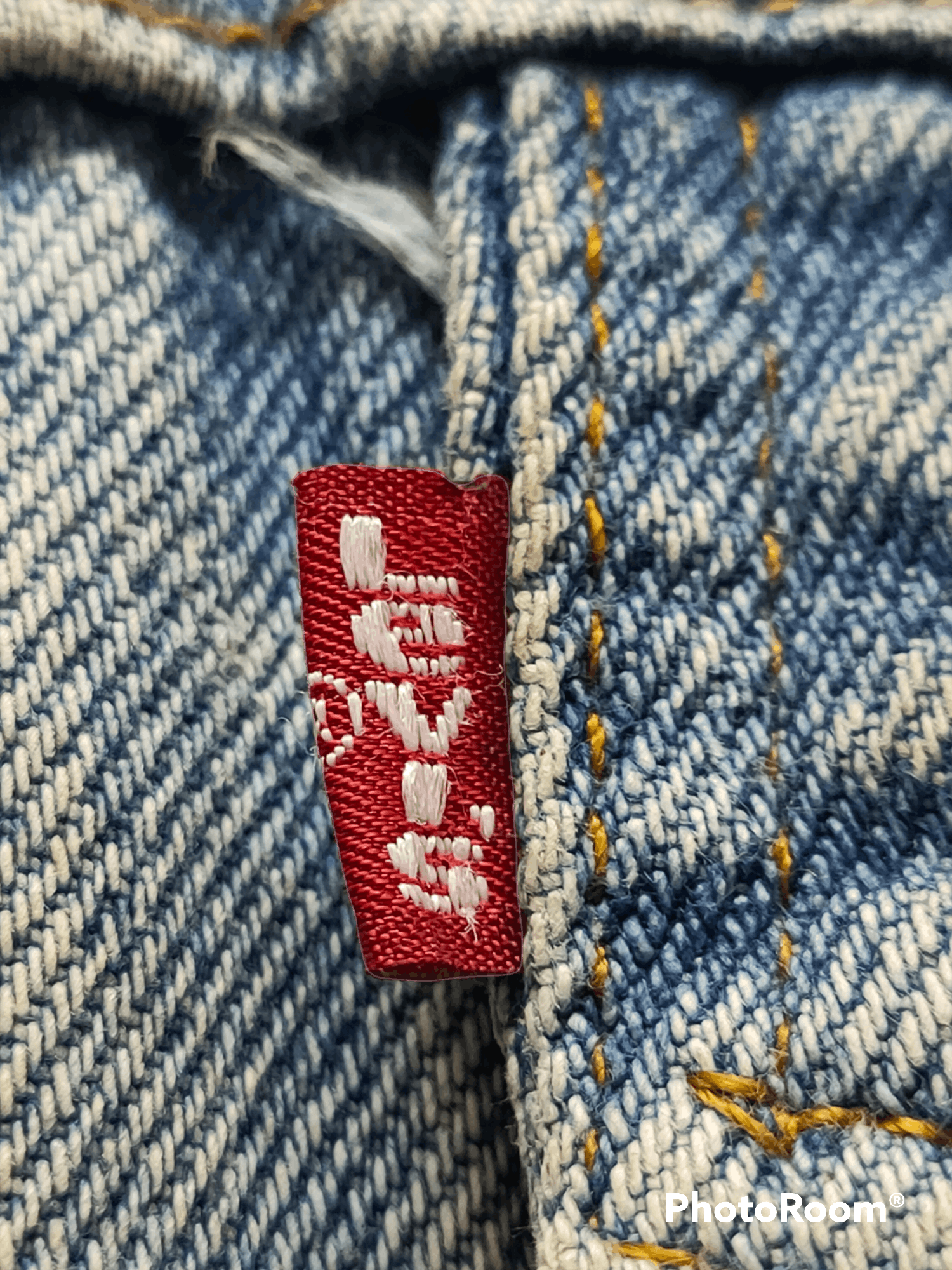 Levi's Rare 🔥🔥 vintage 90s Levi's trucker jacket denim jeans Size US L / EU 52-54 / 3 - 10 Thumbnail