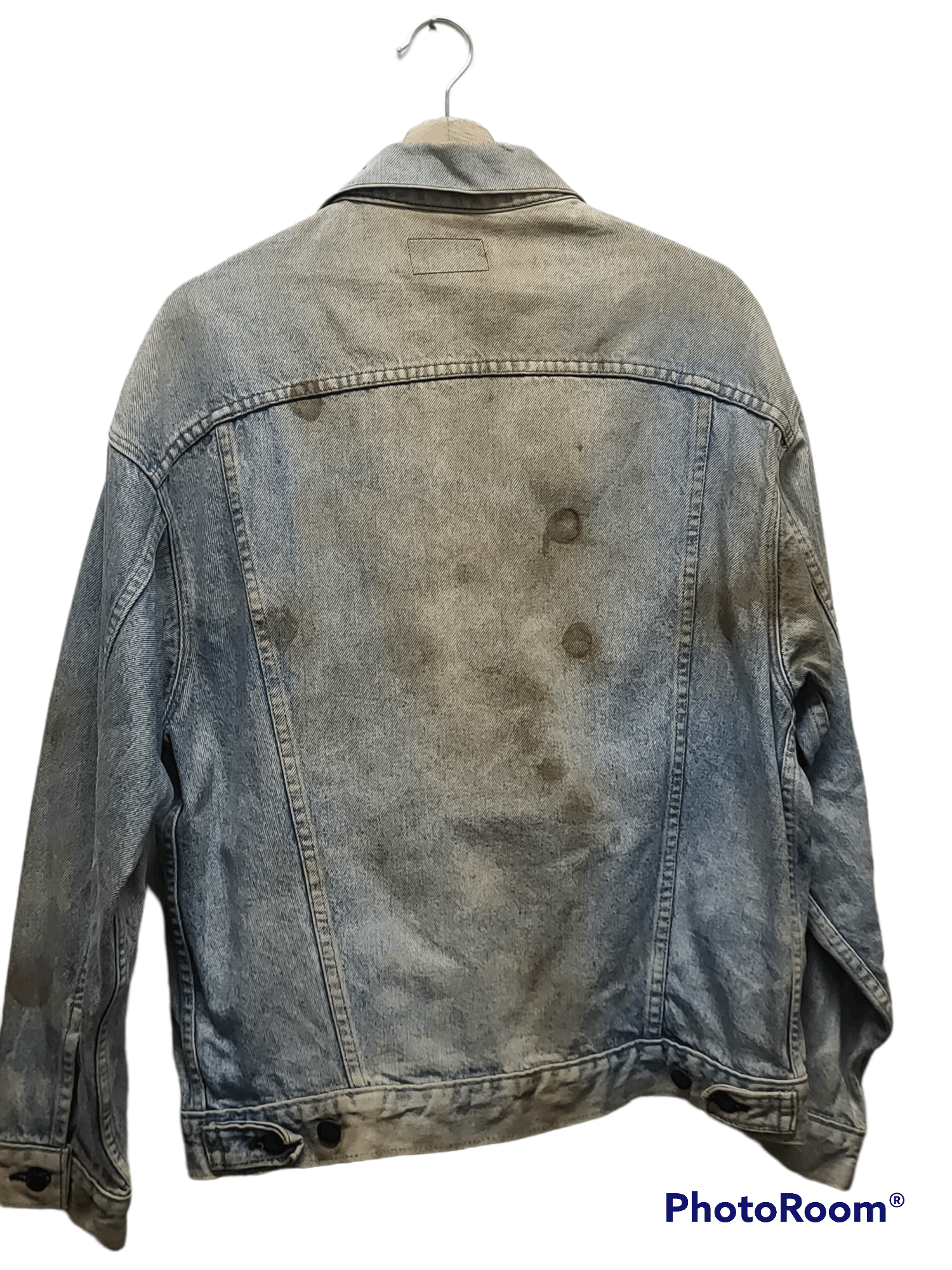 Levi's Rare 🔥🔥 vintage 90s Levi's trucker jacket denim jeans Size US L / EU 52-54 / 3 - 3 Thumbnail