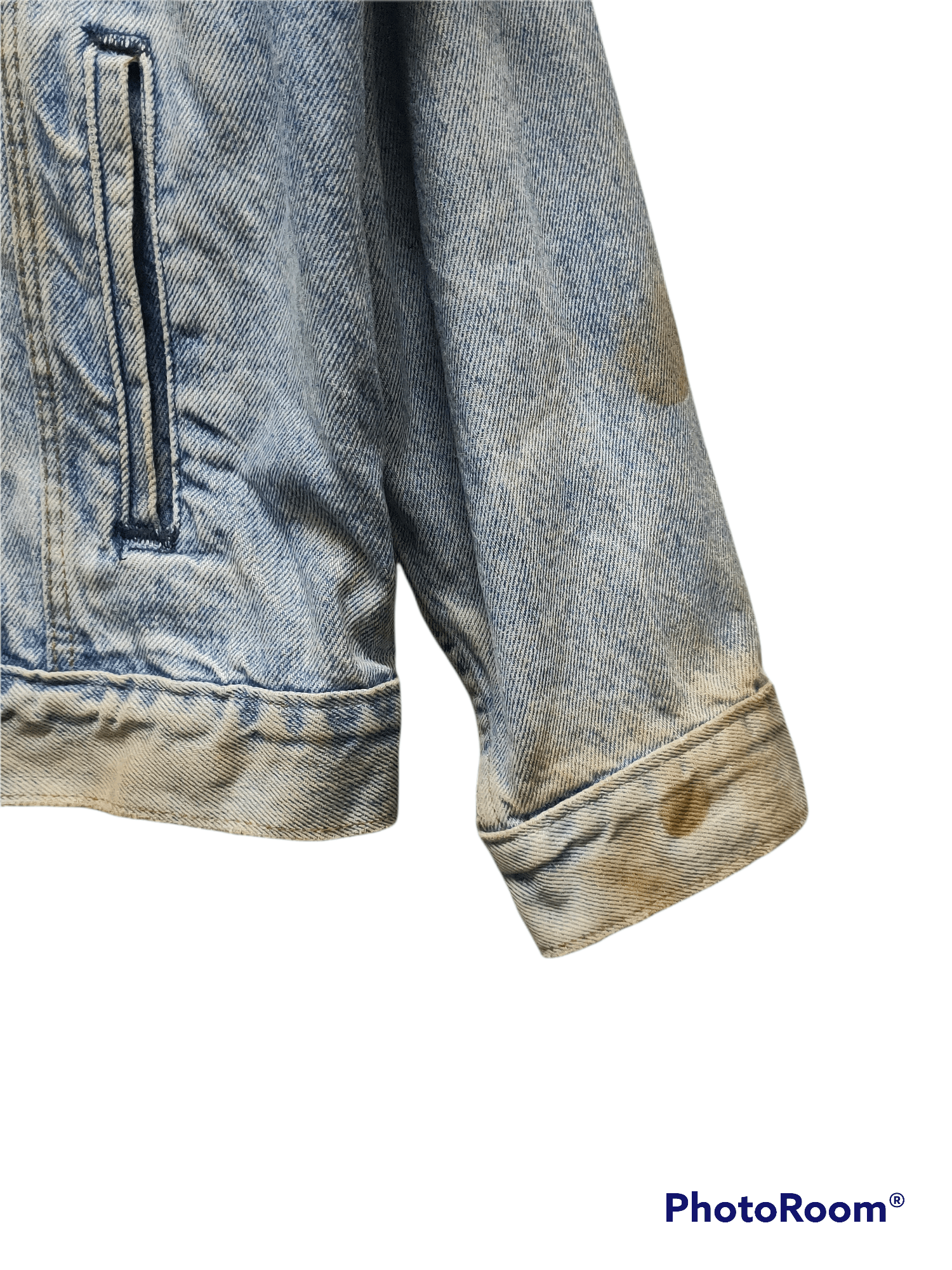 Levi's Rare 🔥🔥 vintage 90s Levi's trucker jacket denim jeans Size US L / EU 52-54 / 3 - 11 Thumbnail