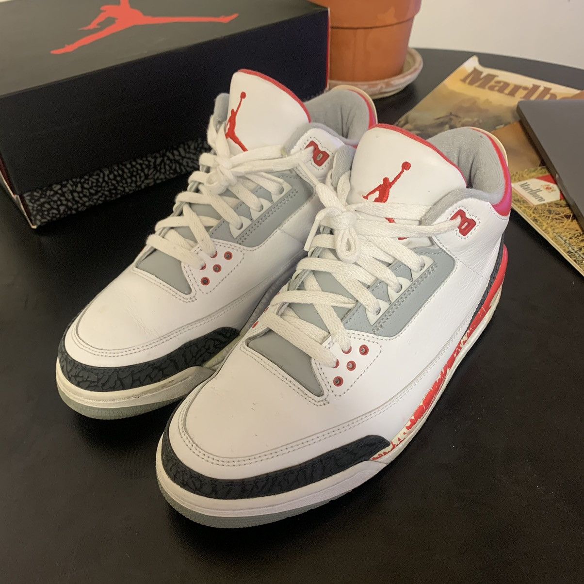 Jordan 3 Retro Fire Red 2007 - Size 10.5 Jordan 3 Retro  main image 3
