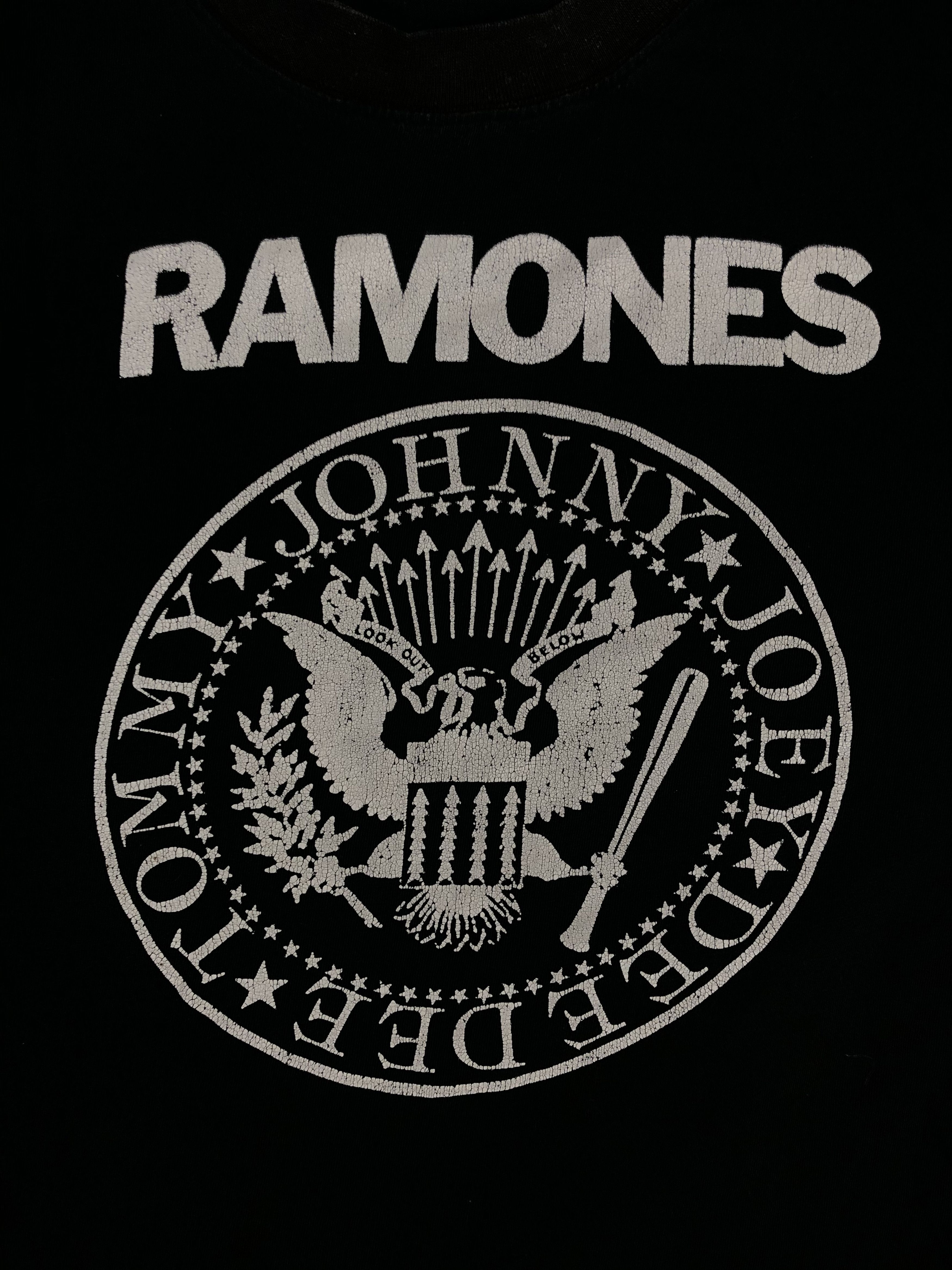 Band Tees Vintage 00s Ramones (Black Flag Green Day Sex Pistols) Size US S / EU 44-46 / 1 - 3 Thumbnail
