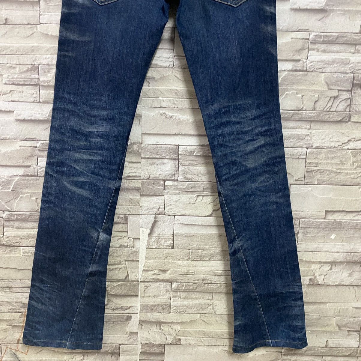 Tornado Mart Tornado Mart Whisker Denim Flare Jeans Size US 30 / EU 46 - 8 Thumbnail