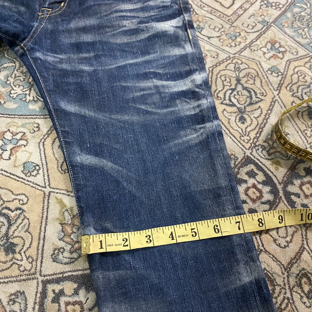 Tornado Mart Tornado Mart Whisker Denim Flare Jeans Size US 30 / EU 46 - 18 Thumbnail