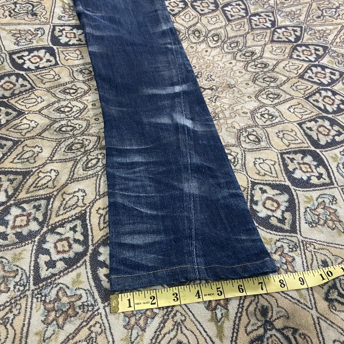 Tornado Mart Tornado Mart Whisker Denim Flare Jeans Size US 30 / EU 46 - 19 Thumbnail