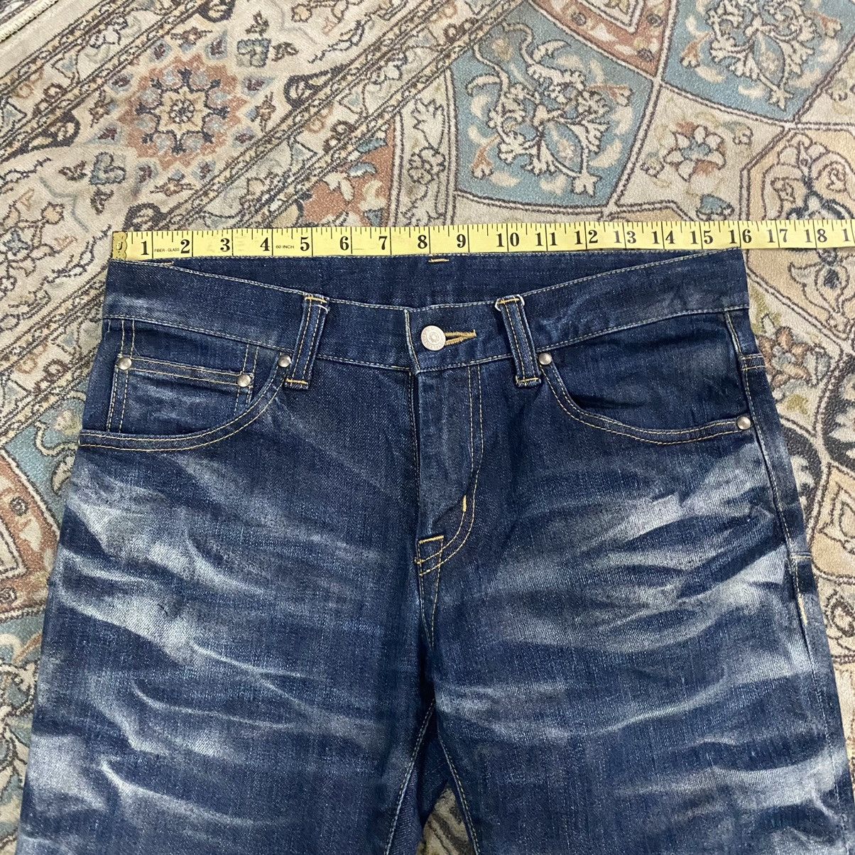 Tornado Mart Tornado Mart Whisker Denim Flare Jeans Size US 30 / EU 46 - 13 Thumbnail
