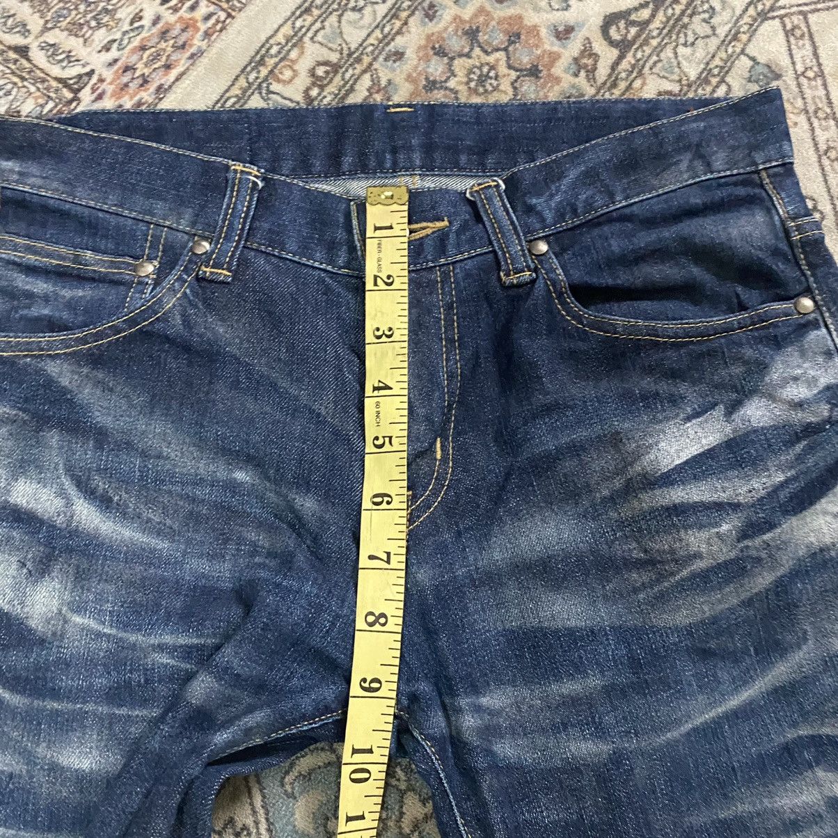 Tornado Mart Tornado Mart Whisker Denim Flare Jeans Size US 30 / EU 46 - 16 Thumbnail