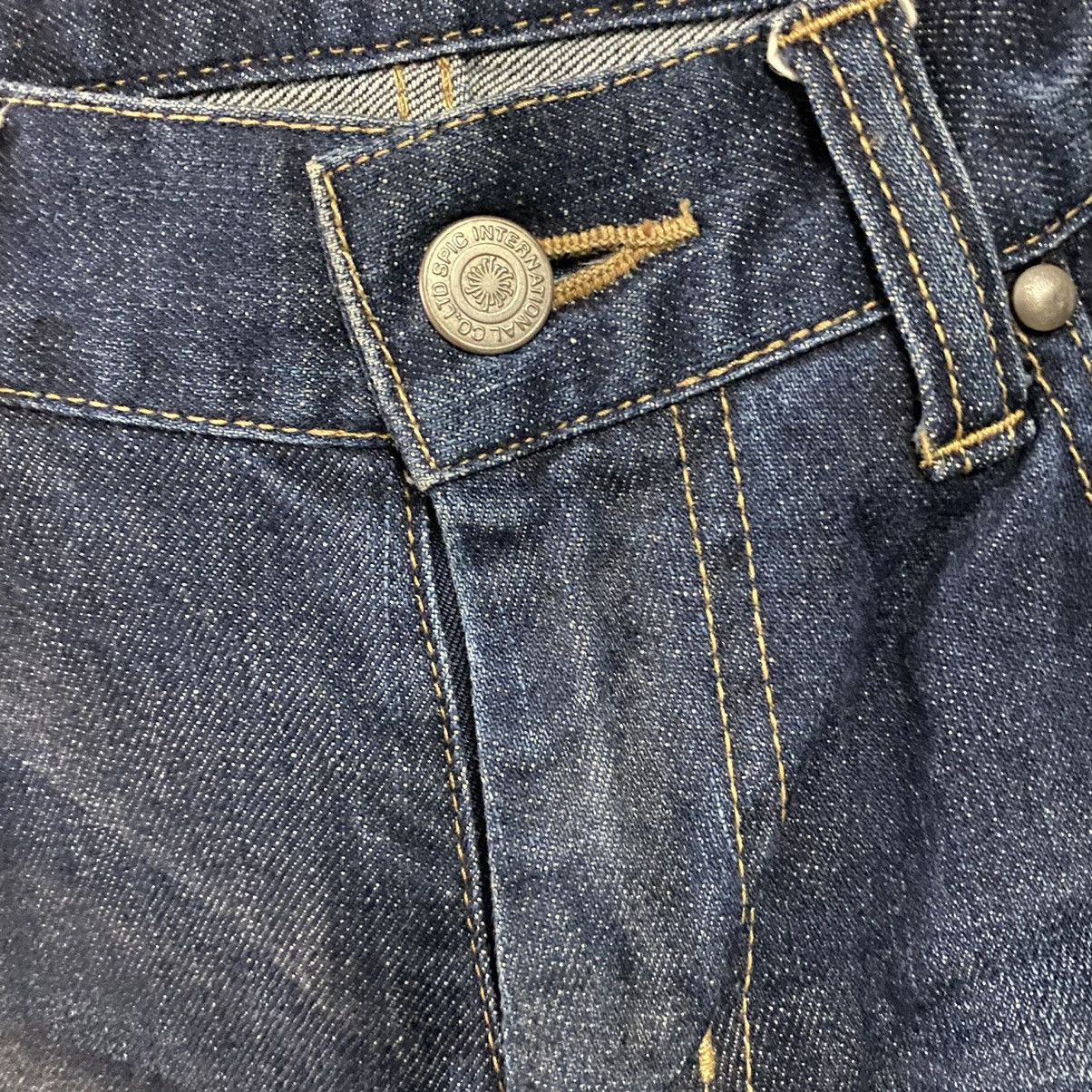 Tornado Mart Tornado Mart Whisker Denim Flare Jeans Size US 30 / EU 46 - 9 Thumbnail