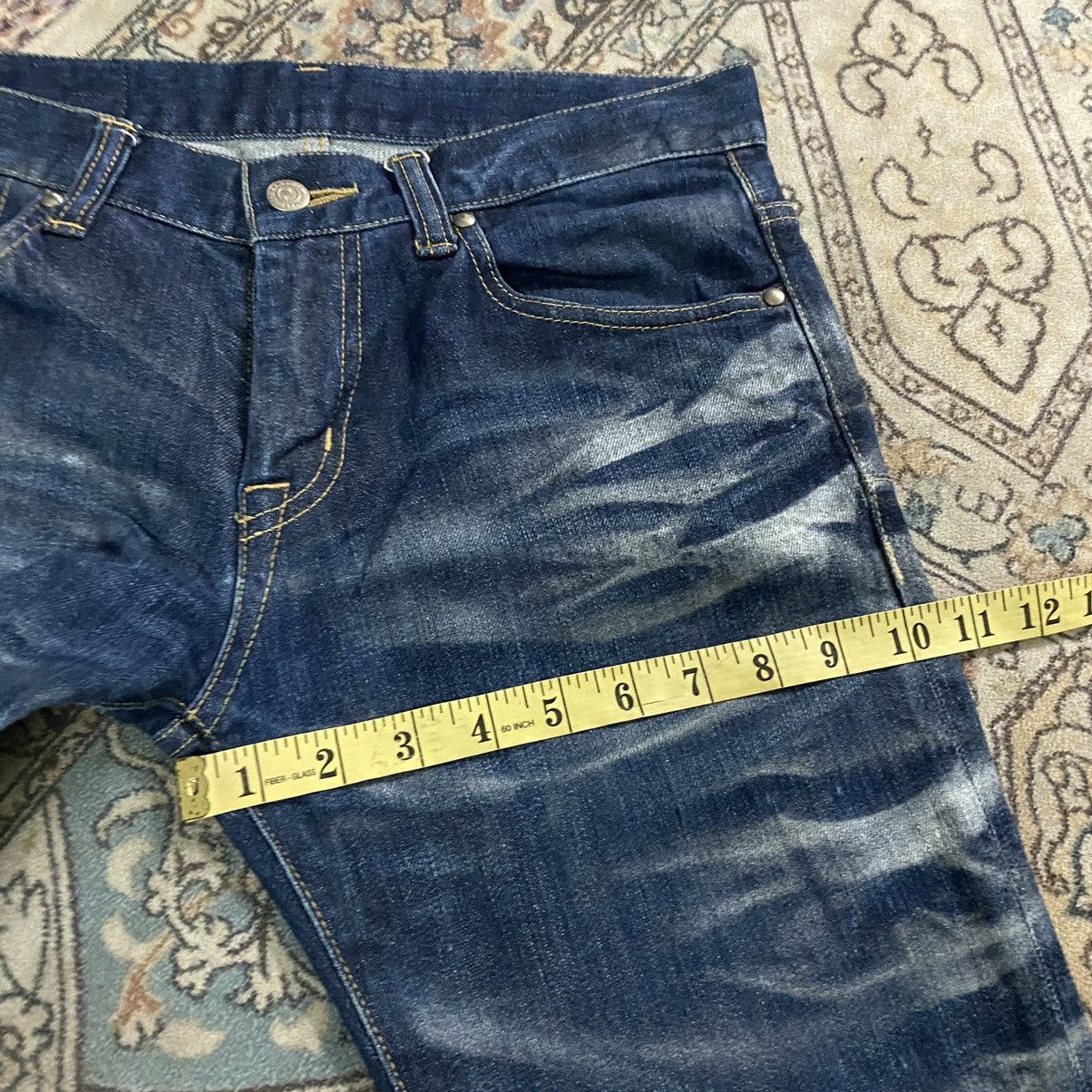 Tornado Mart Tornado Mart Whisker Denim Flare Jeans Size US 30 / EU 46 - 17 Thumbnail