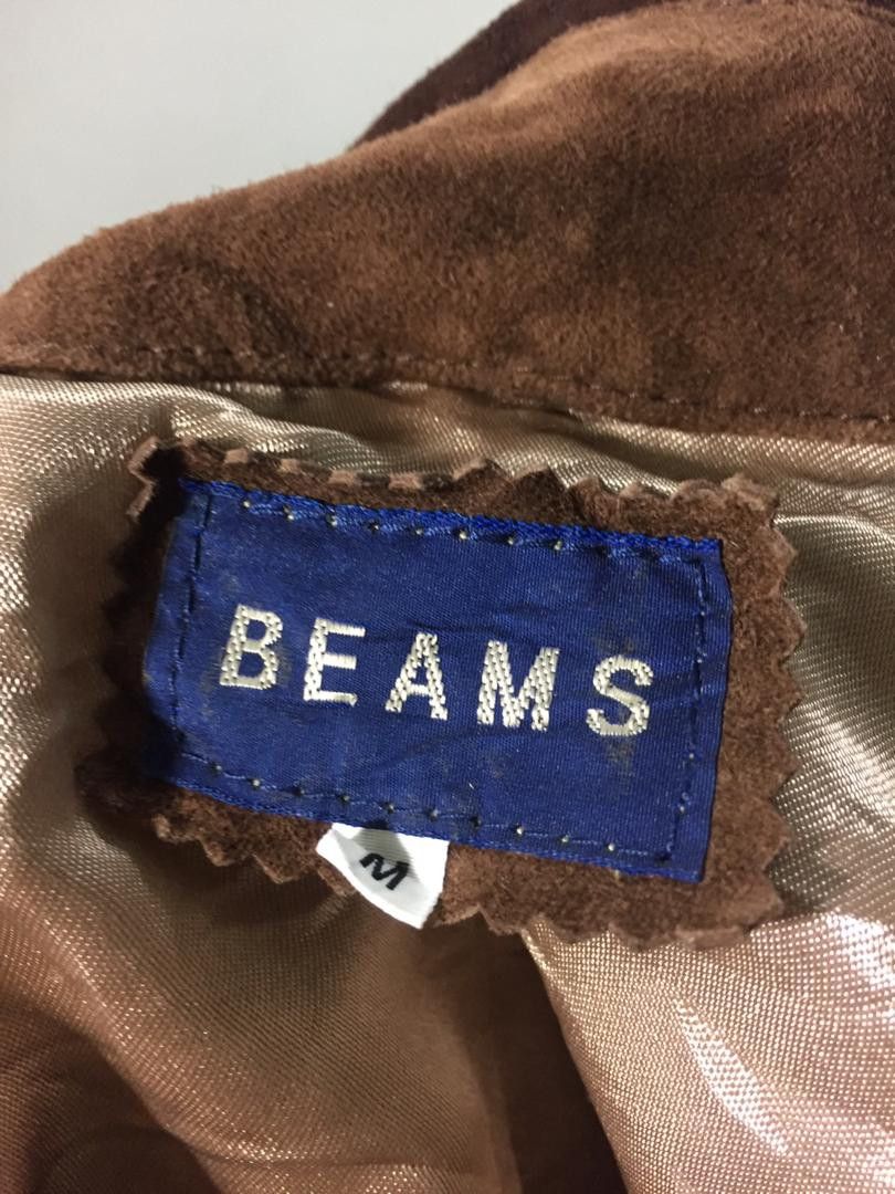 Beams Plus × Japanese Brand BEAMS Heavy Waxed Leather Button Down Size US M / EU 48-50 / 2 - 6 Thumbnail