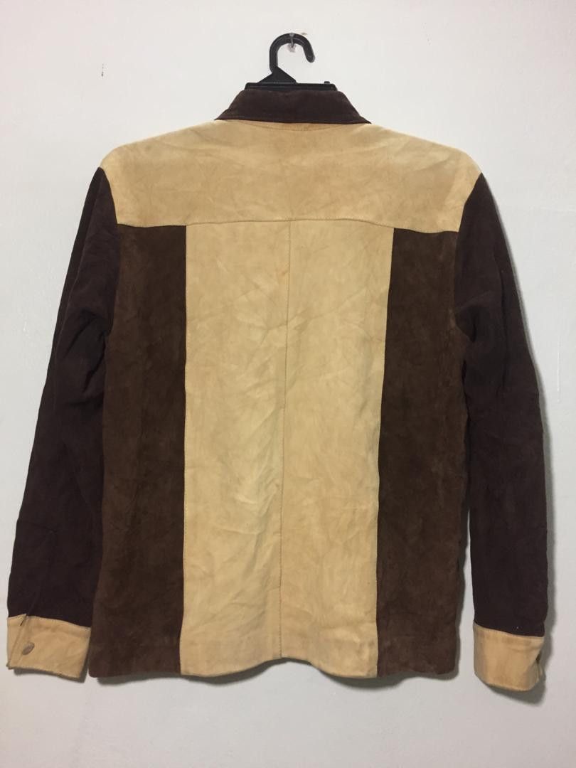 Beams Plus × Japanese Brand BEAMS Heavy Waxed Leather Button Down Size US M / EU 48-50 / 2 - 2 Thumbnail