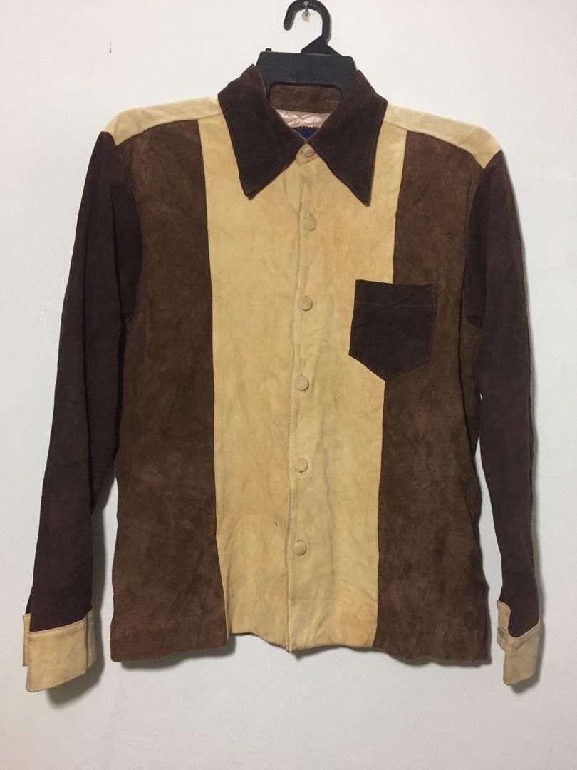 Beams Plus × Japanese Brand BEAMS Heavy Waxed Leather Button Down Size US M / EU 48-50 / 2 - 1 Thumbnail